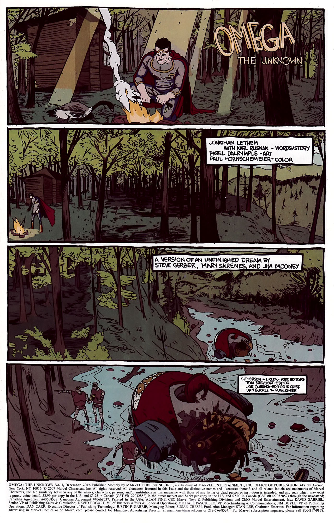 Read online Omega: The Unknown (2007) comic -  Issue #1 - 3