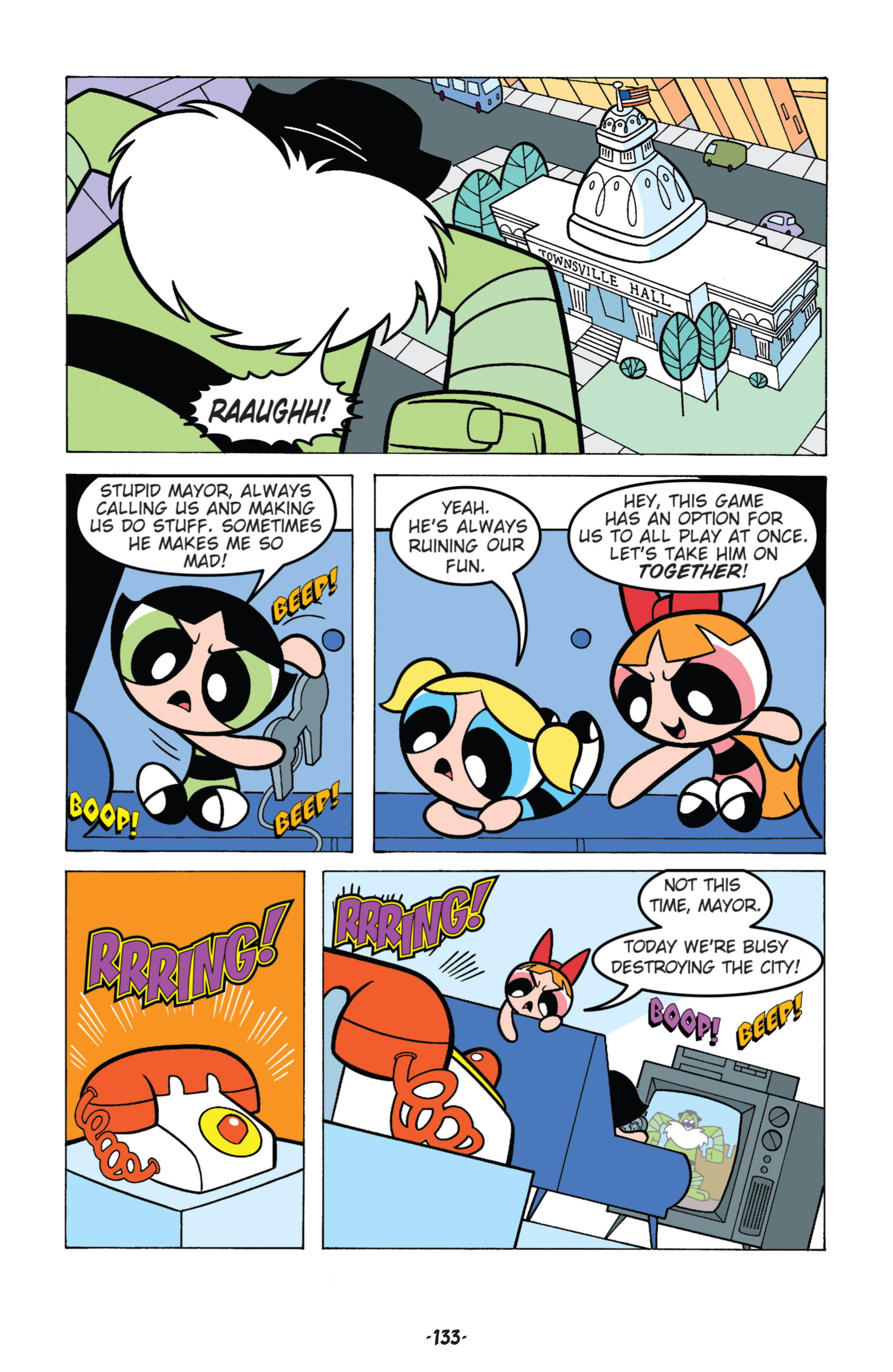 Read online Powerpuff Girls Classics comic -  Issue # TPB 1 - 133