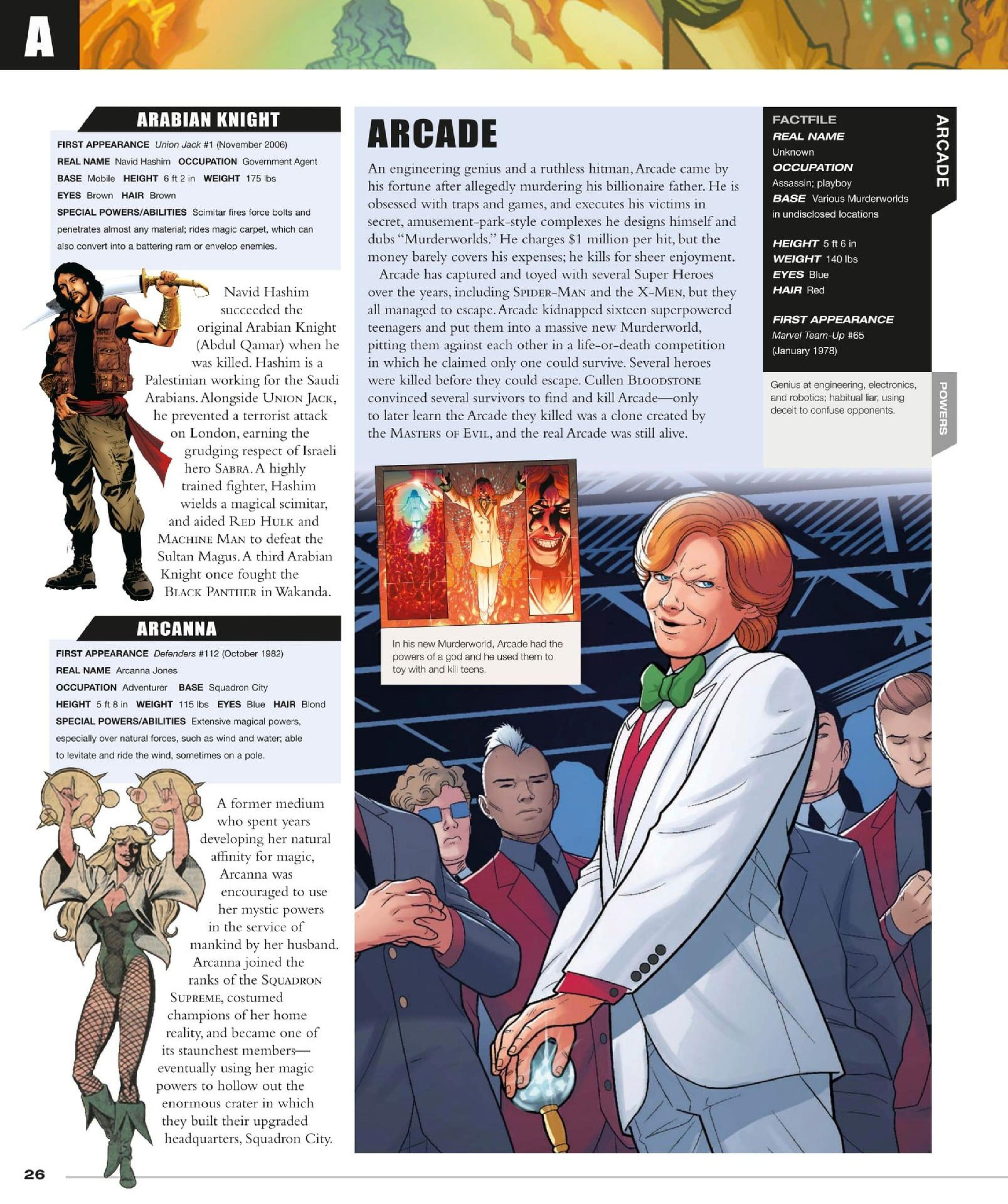 Read online Marvel Encyclopedia, New Edition comic -  Issue # TPB (Part 1) - 28