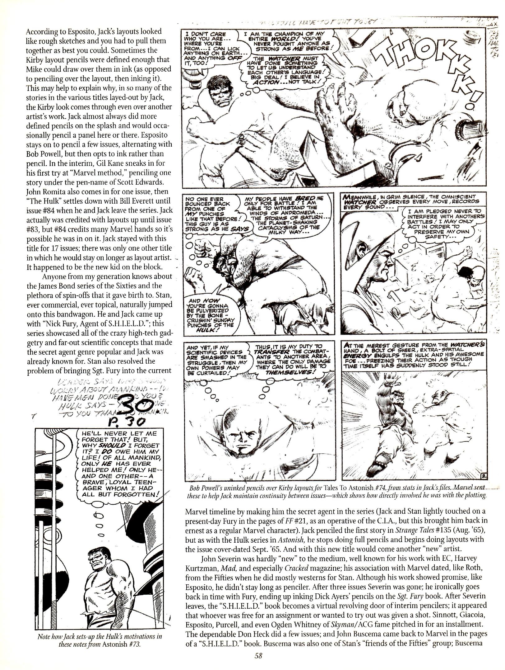 Read online The Jack Kirby Collector comic -  Issue #29 - 57