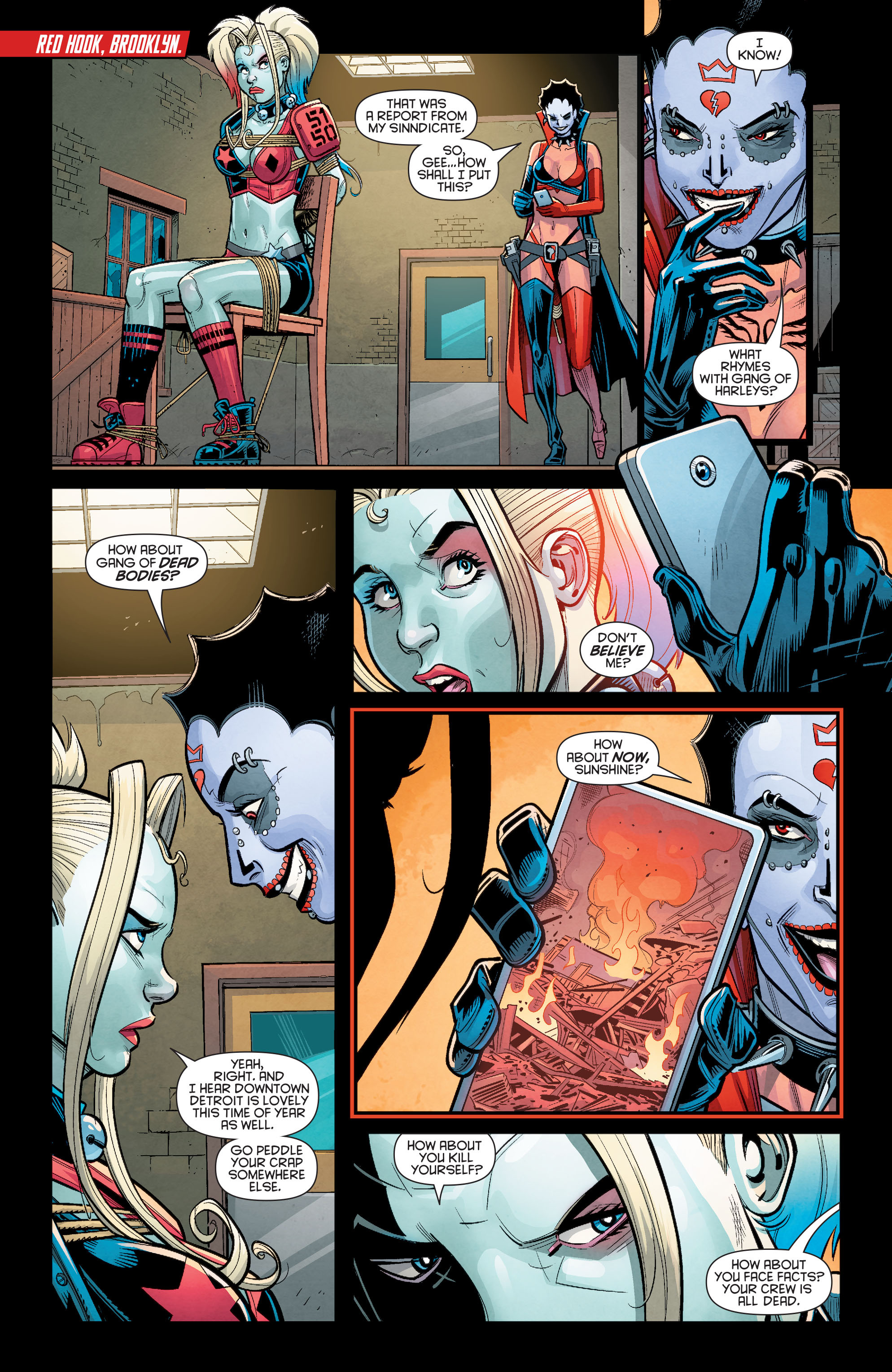 Read online Harley Quinn And Her Gang Of Harleys comic -  Issue #3 - 10