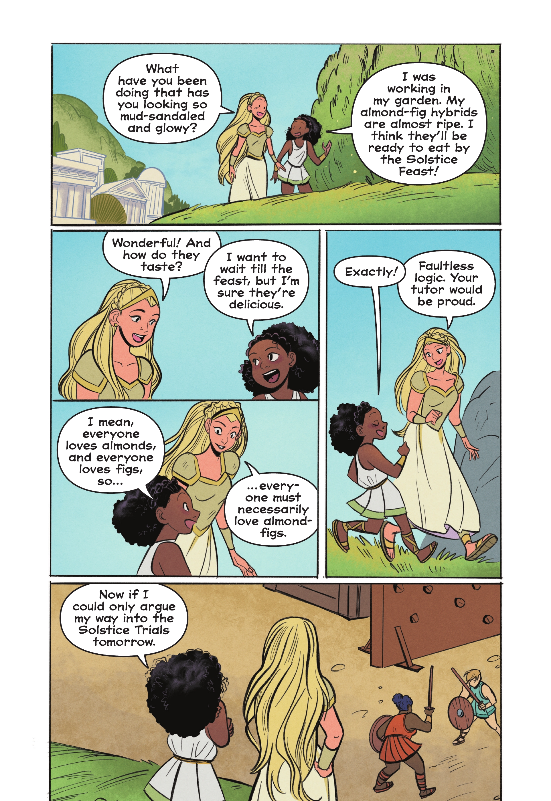 Read online Diana and Nubia: Princesses of the Amazons comic -  Issue # TPB (Part 1) - 10