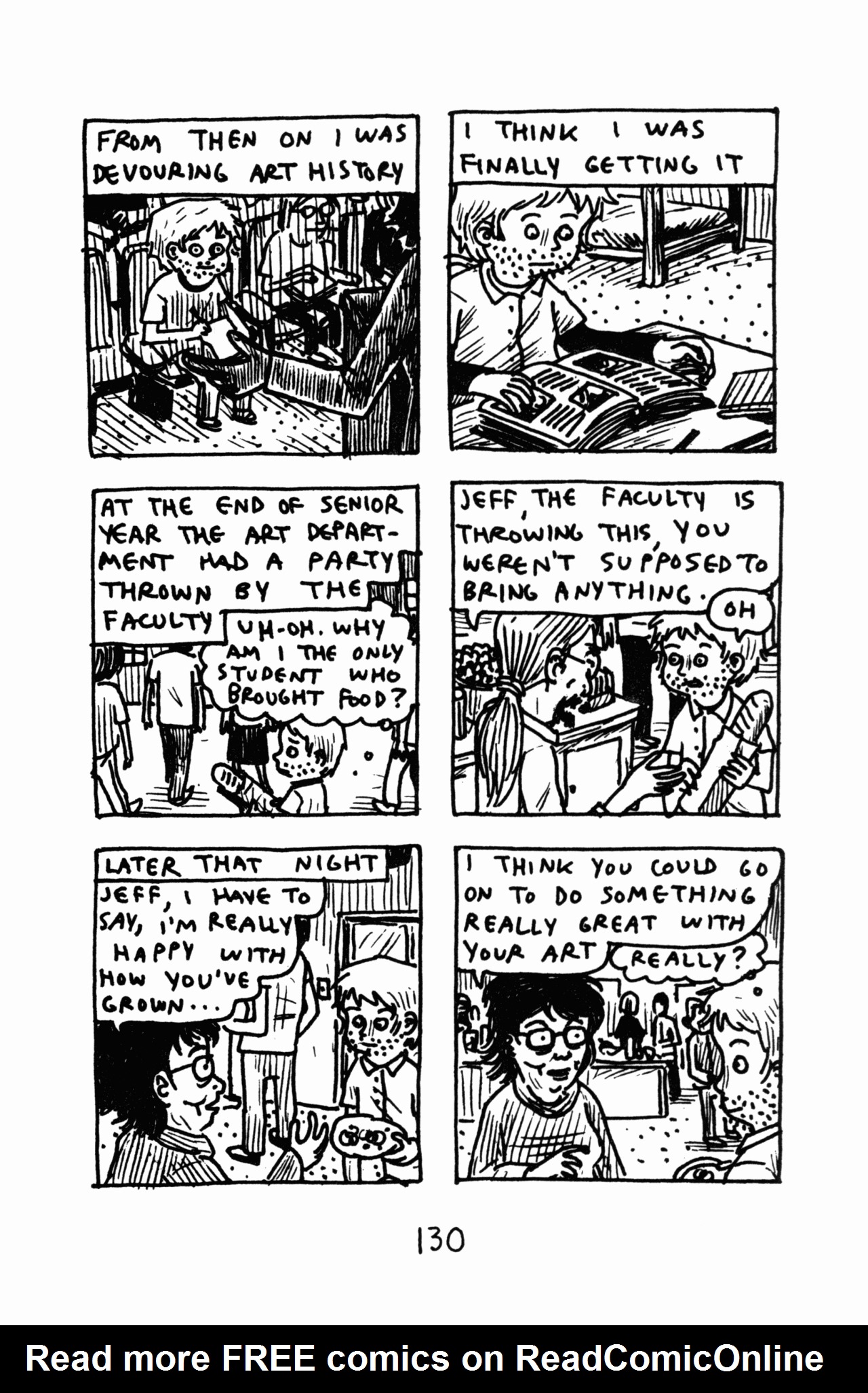 Read online Funny Misshapen Body: A Memoir comic -  Issue # TPB (Part 2) - 31
