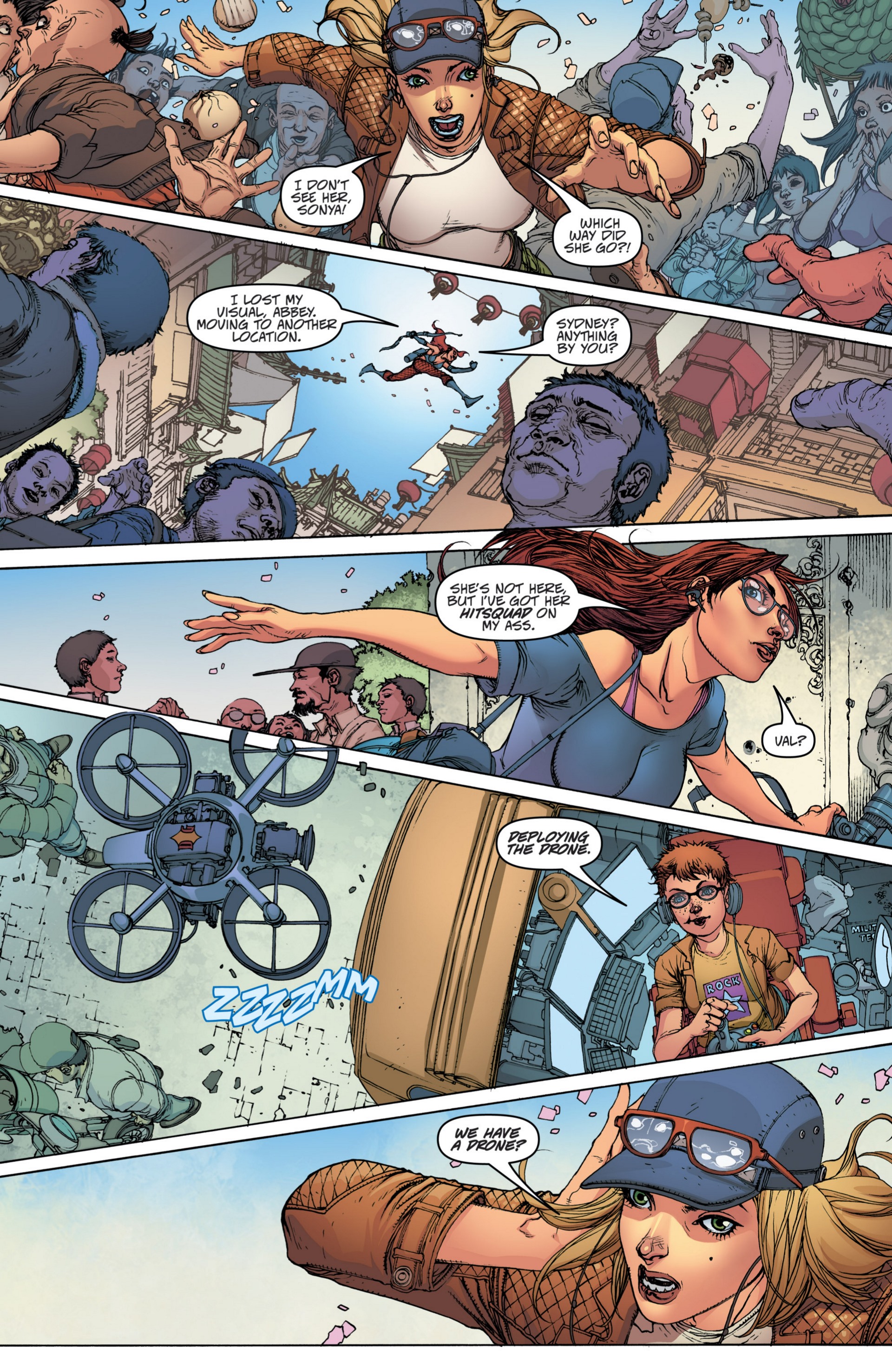 Read online Danger Girl: The Chase comic -  Issue #1 - 10