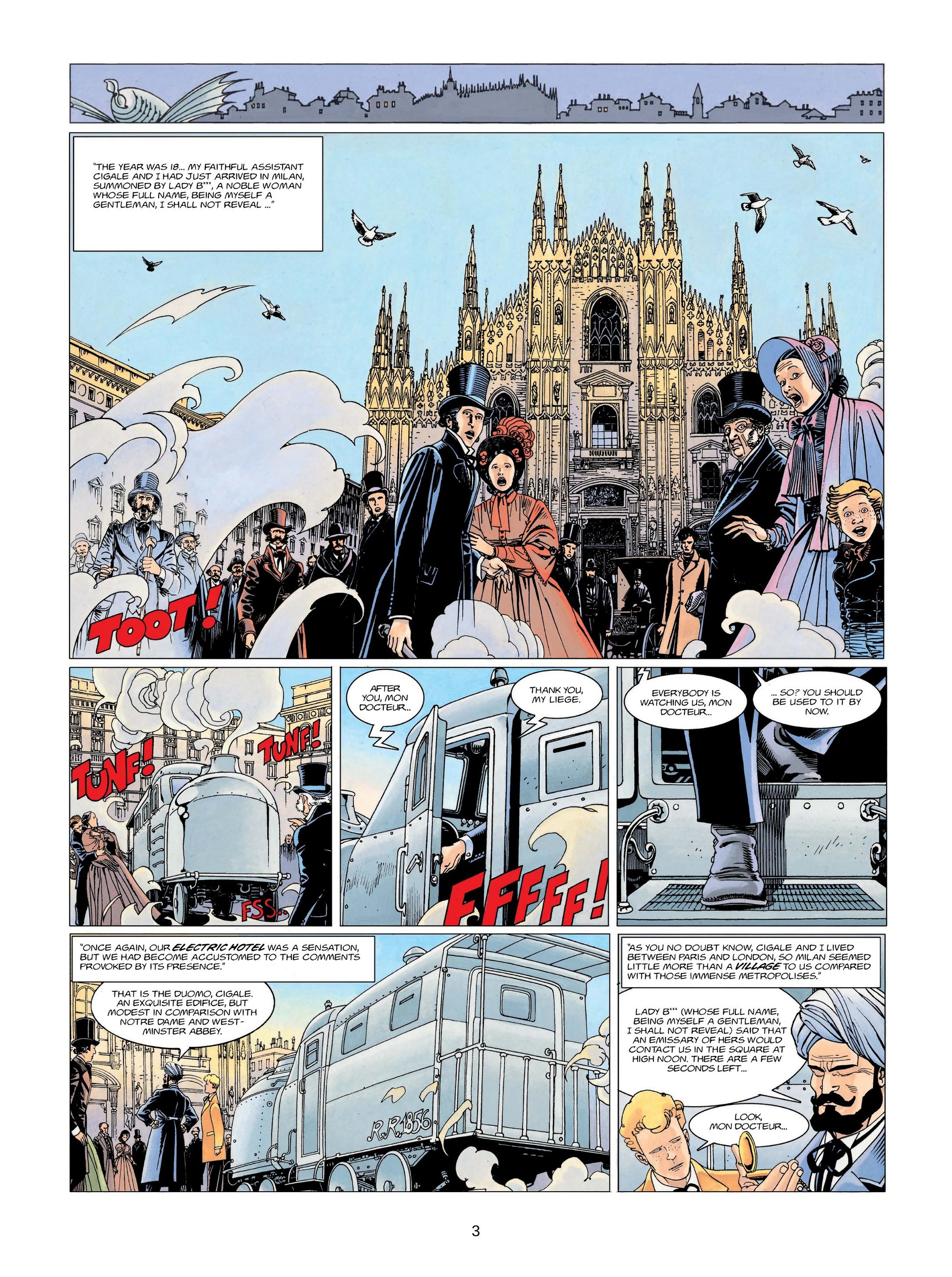 Read online Docteur Mystère comic -  Issue #1 - 4
