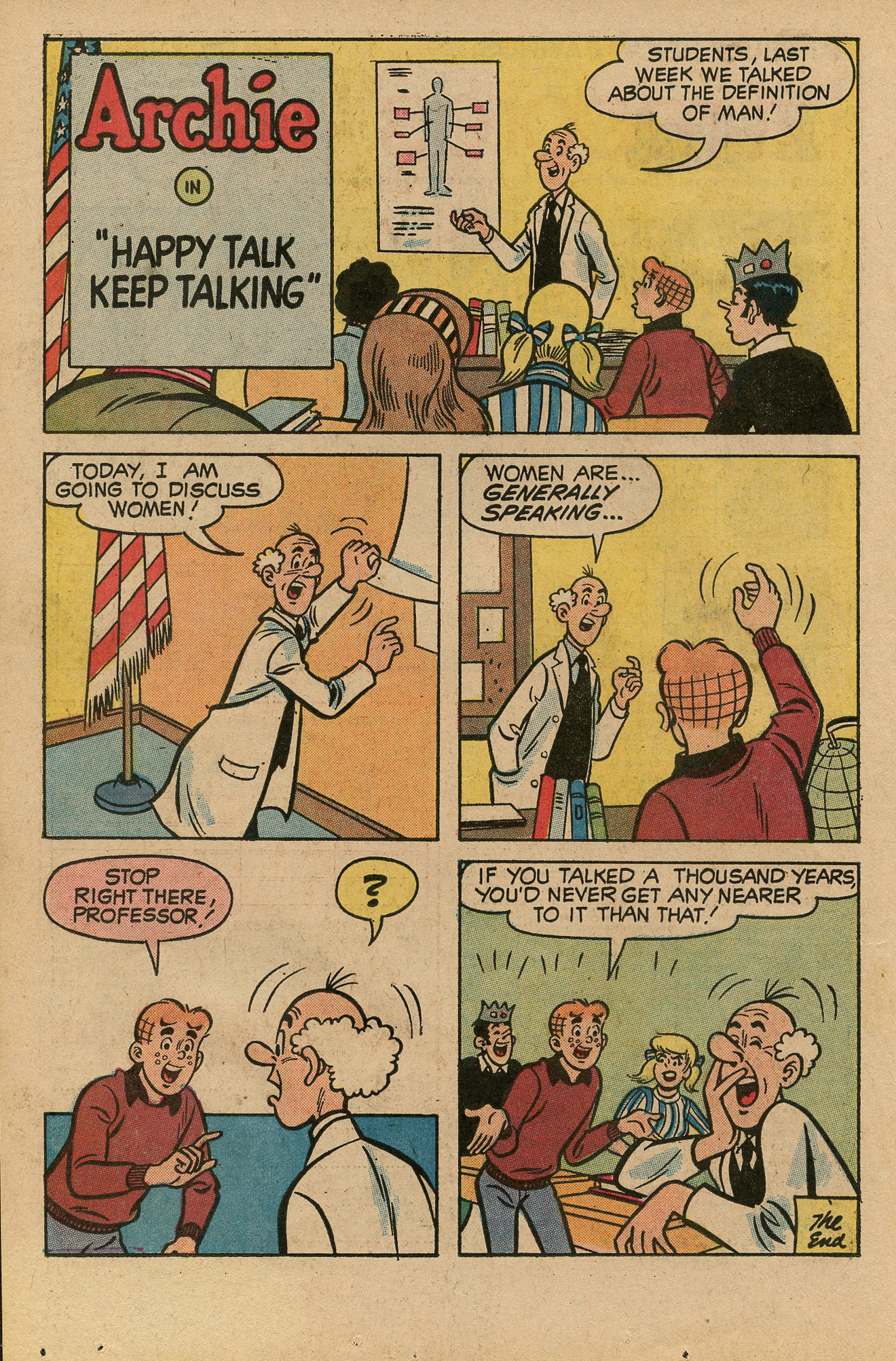 Read online Archie's TV Laugh-Out comic -  Issue #12 - 28