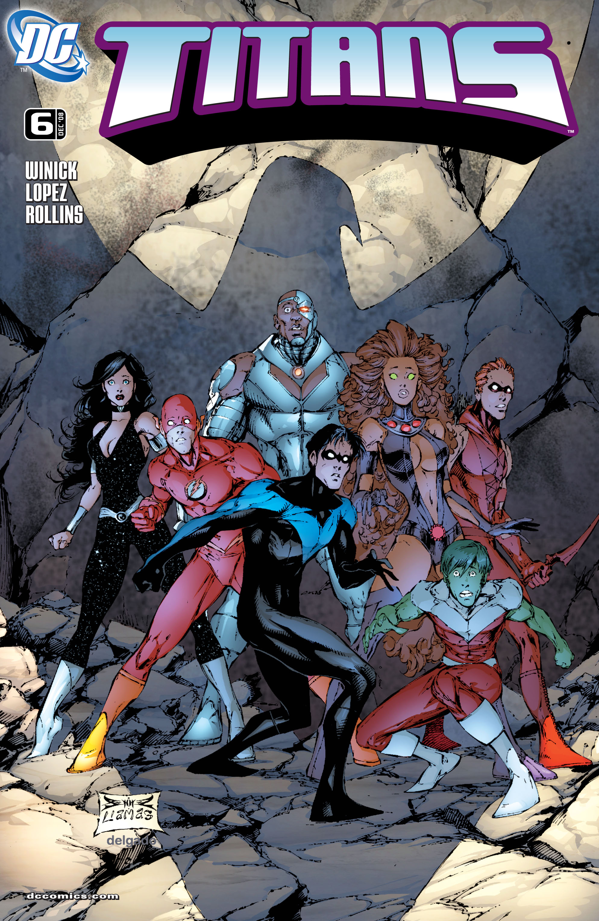 Read online Titans (2008) comic -  Issue #6 - 1