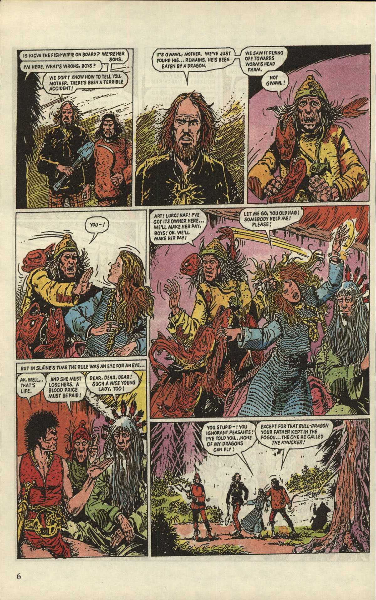 Read online Slaine The Berserker comic -  Issue #4 - 8