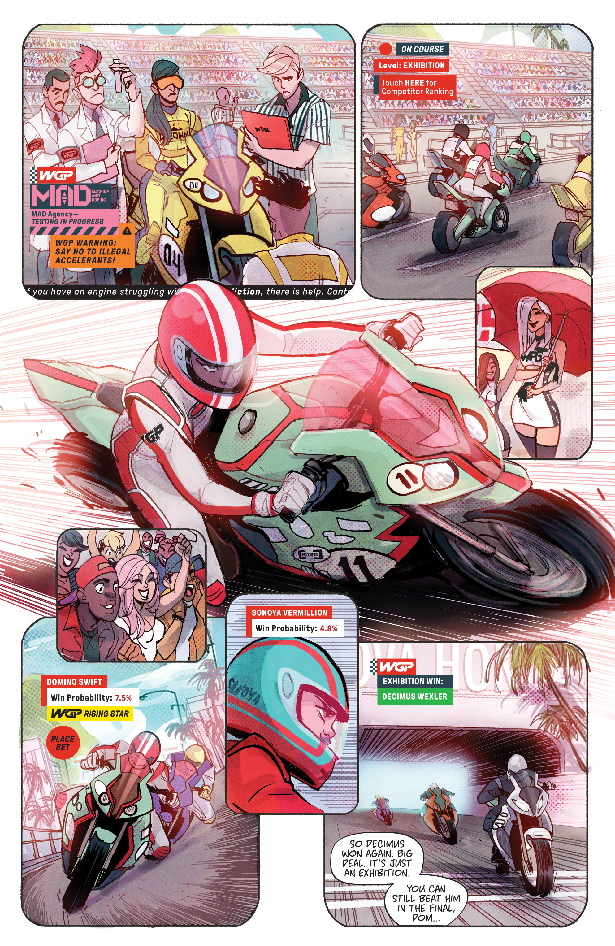Read online Motor Crush comic -  Issue #3 - 13