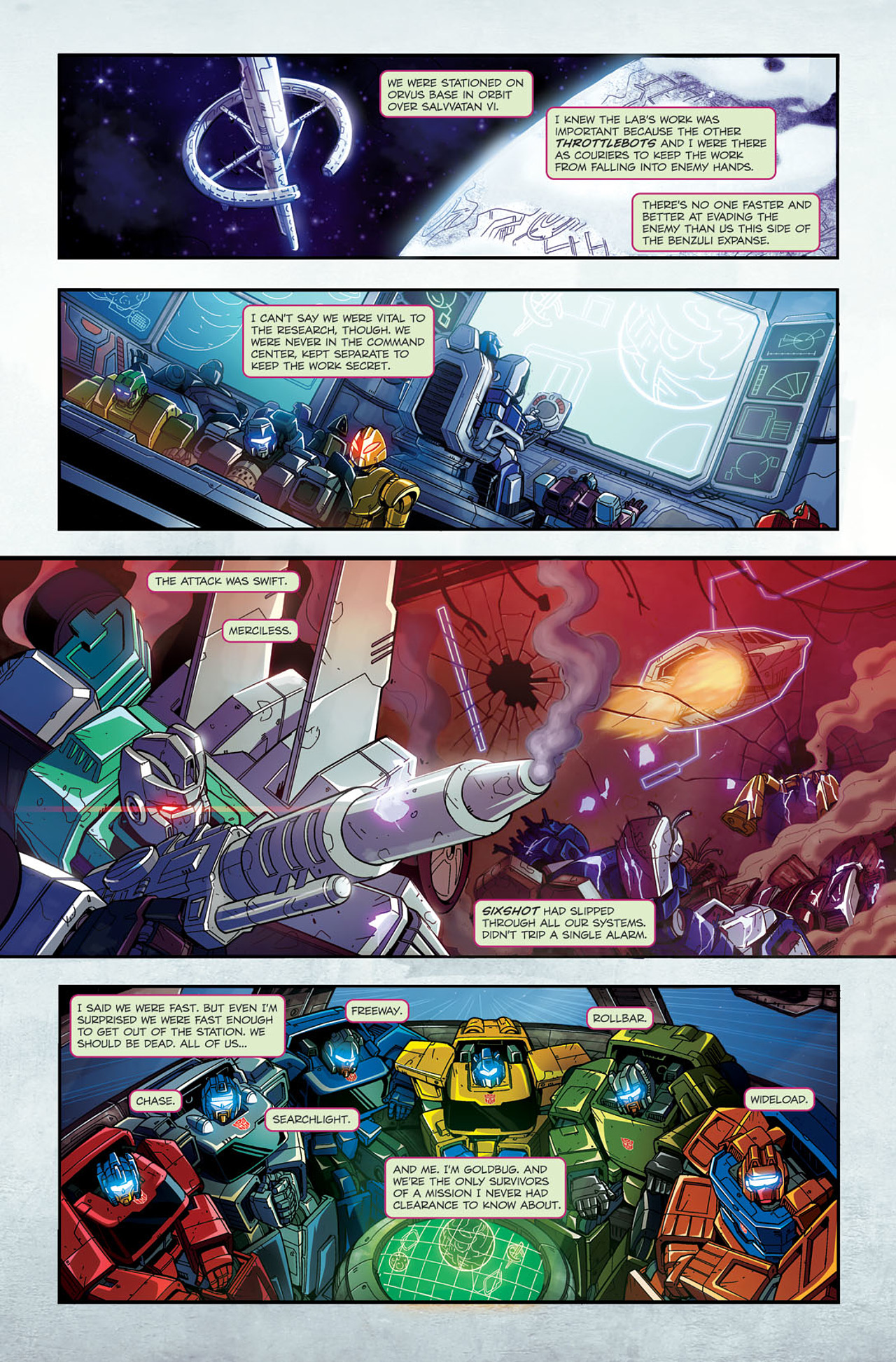 Read online Transformers Spotlight: Metroplex comic -  Issue # Full - 5
