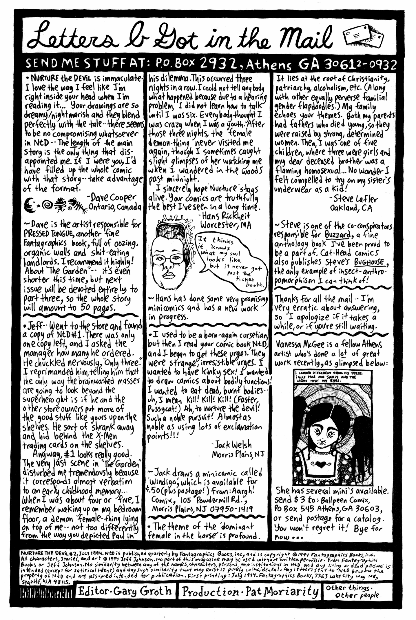 Read online Nurture the Devil comic -  Issue #2 - 2