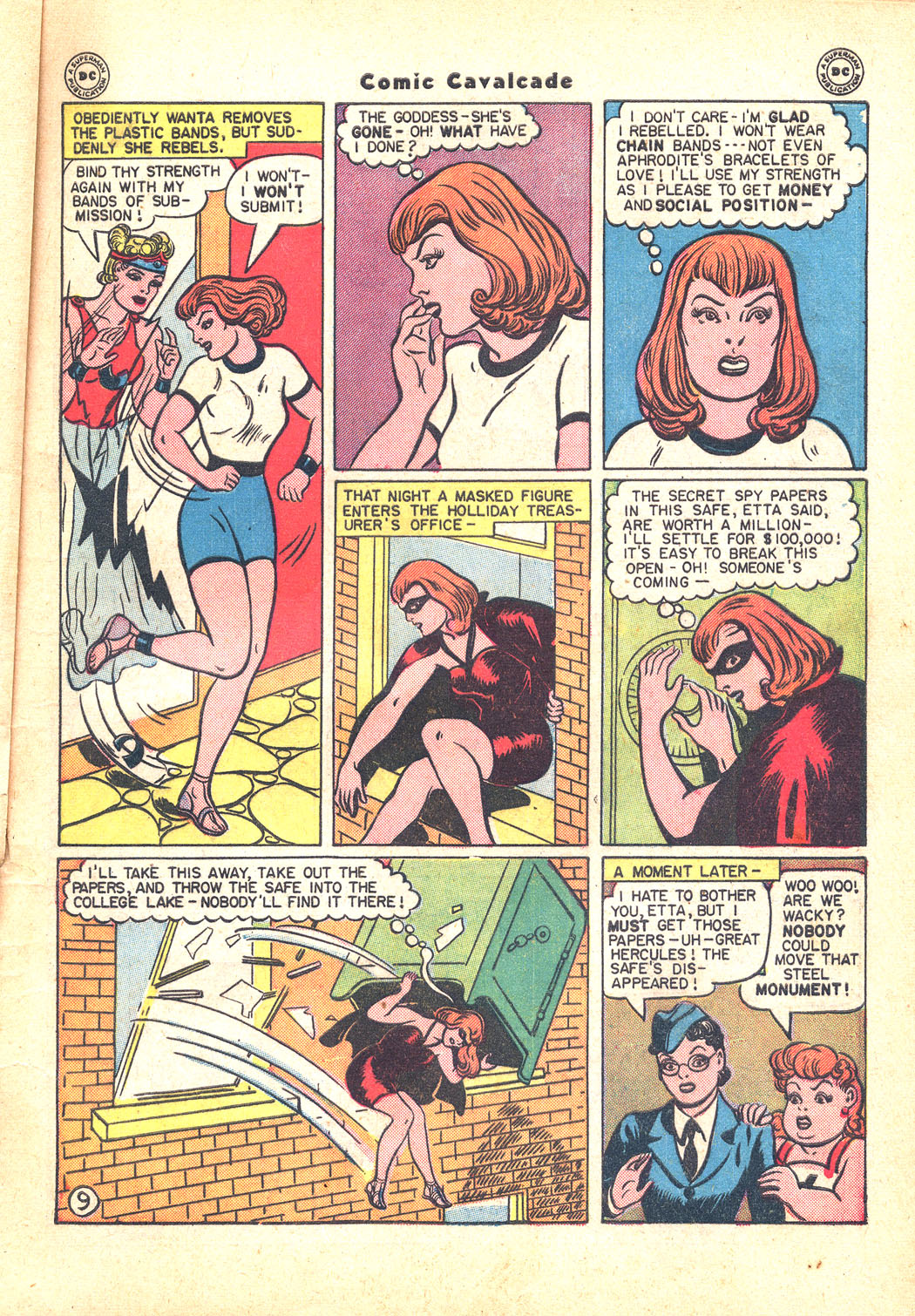 Read online Comic Cavalcade comic -  Issue #14 - 11