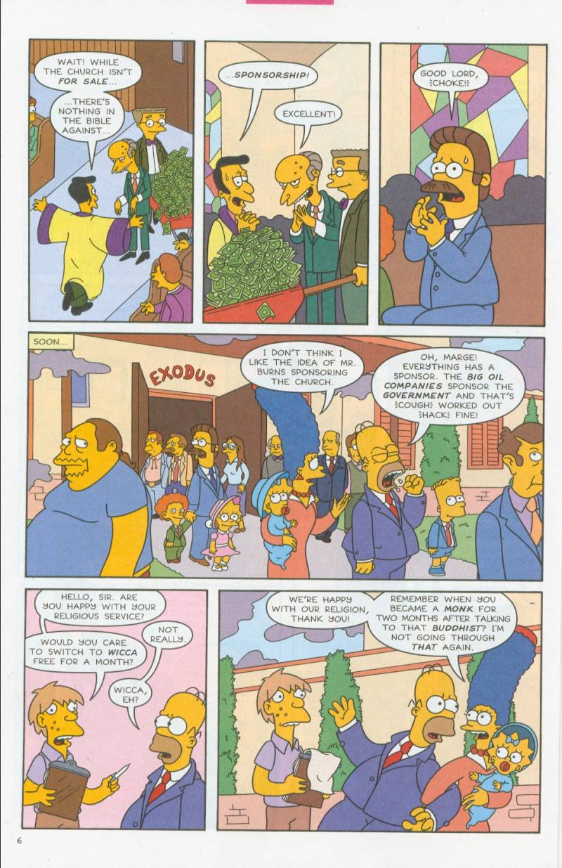 Read online Simpsons Comics comic -  Issue #69 - 7
