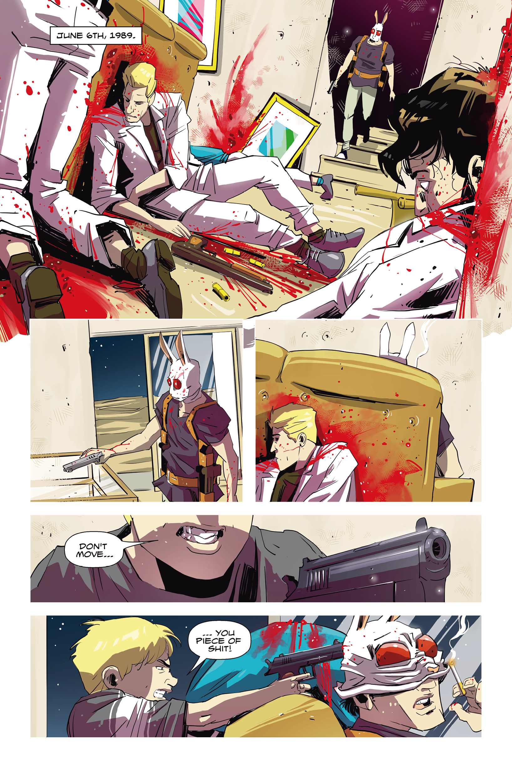 Read online Hotline Miami Wildlife comic -  Issue #4 - 27