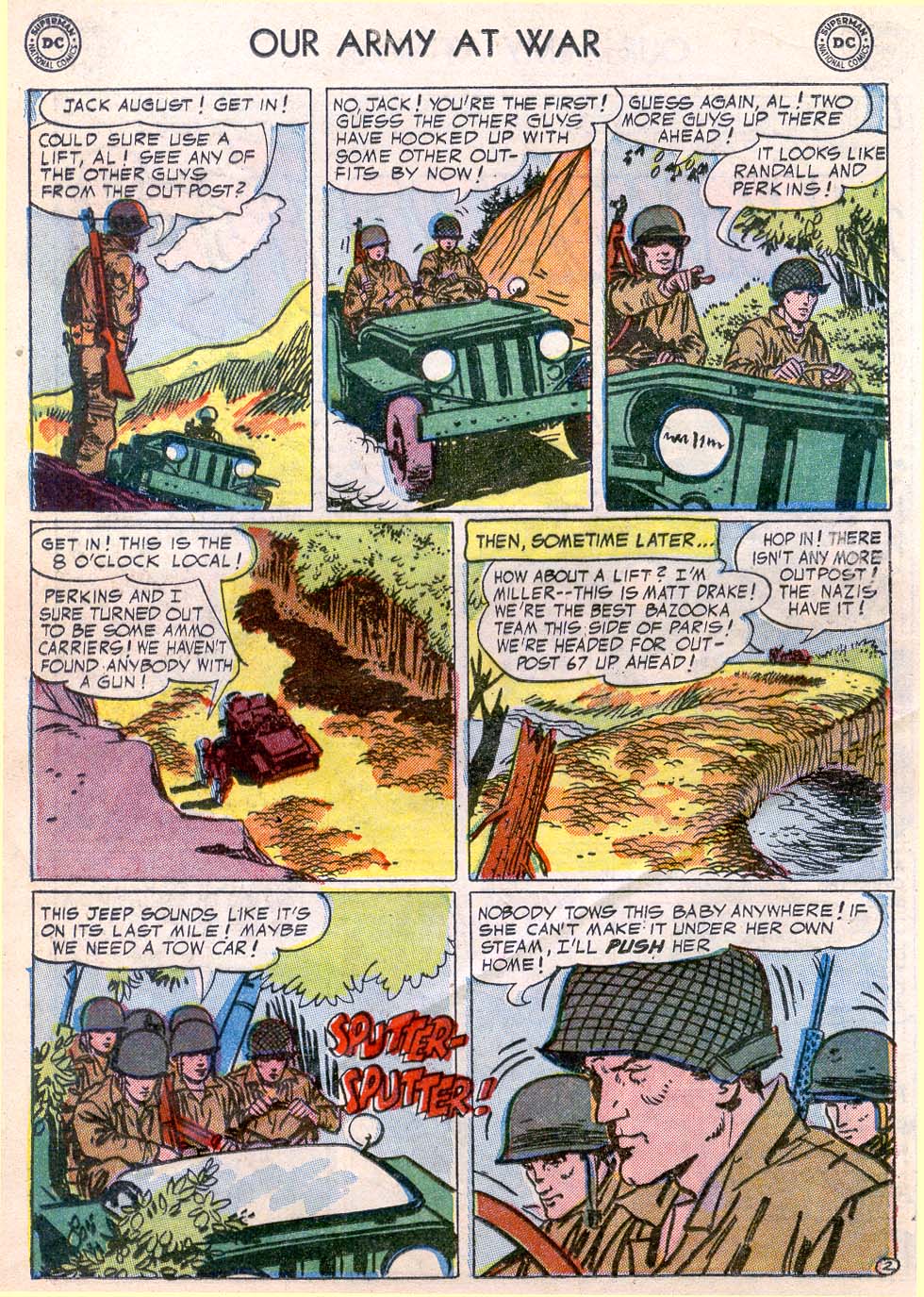 Read online Our Army at War (1952) comic -  Issue #29 - 20