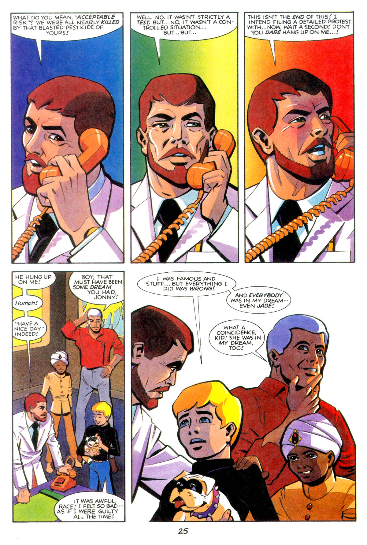 Read online Jonny Quest comic -  Issue #8 - 28