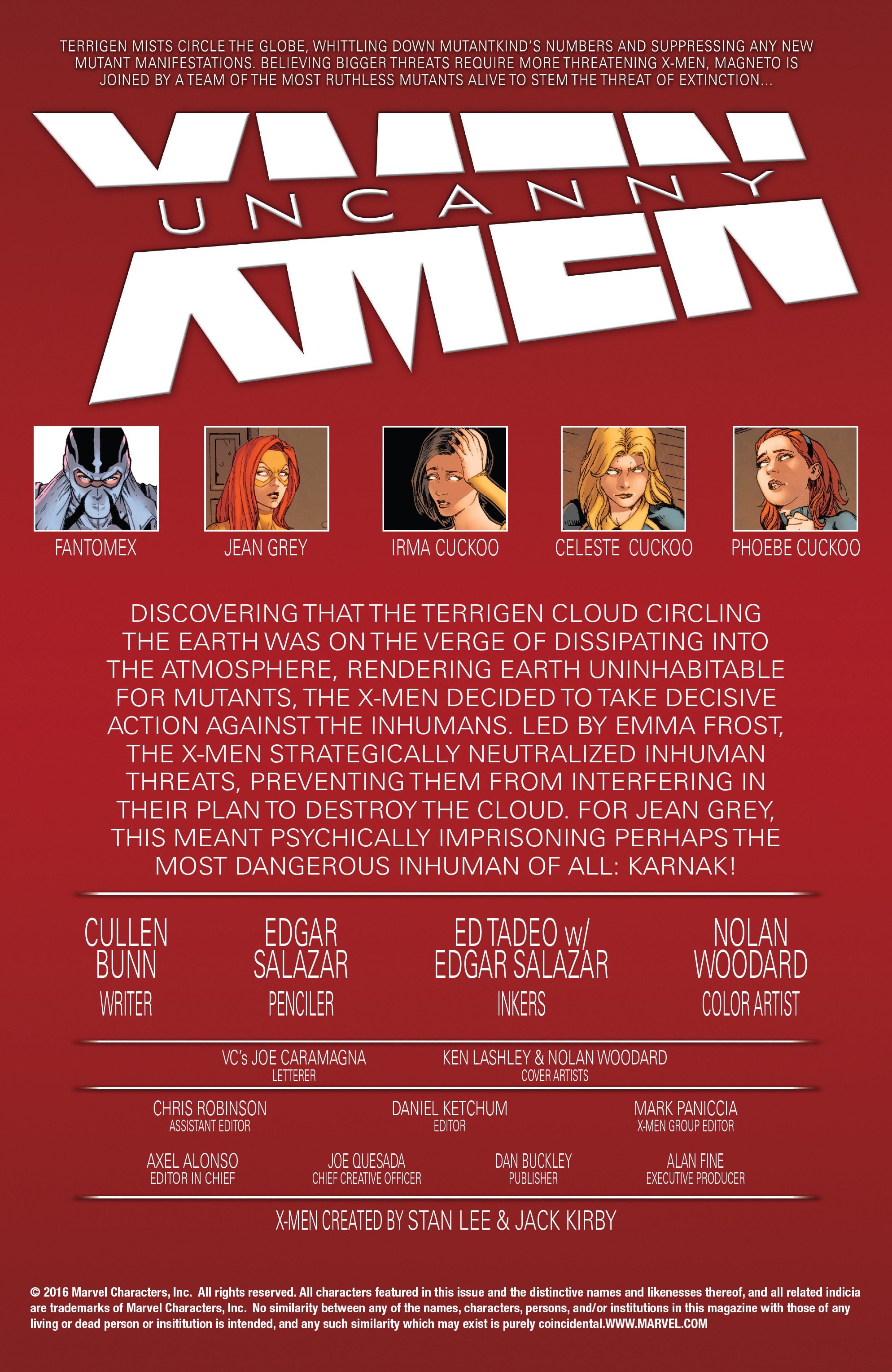 Read online Uncanny X-Men (2016) comic -  Issue #16 - 2