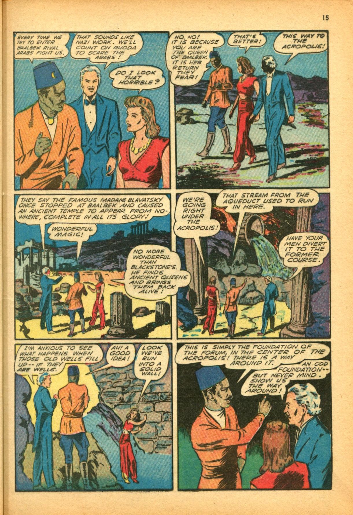 Read online Super-Magician Comics comic -  Issue #12 - 15