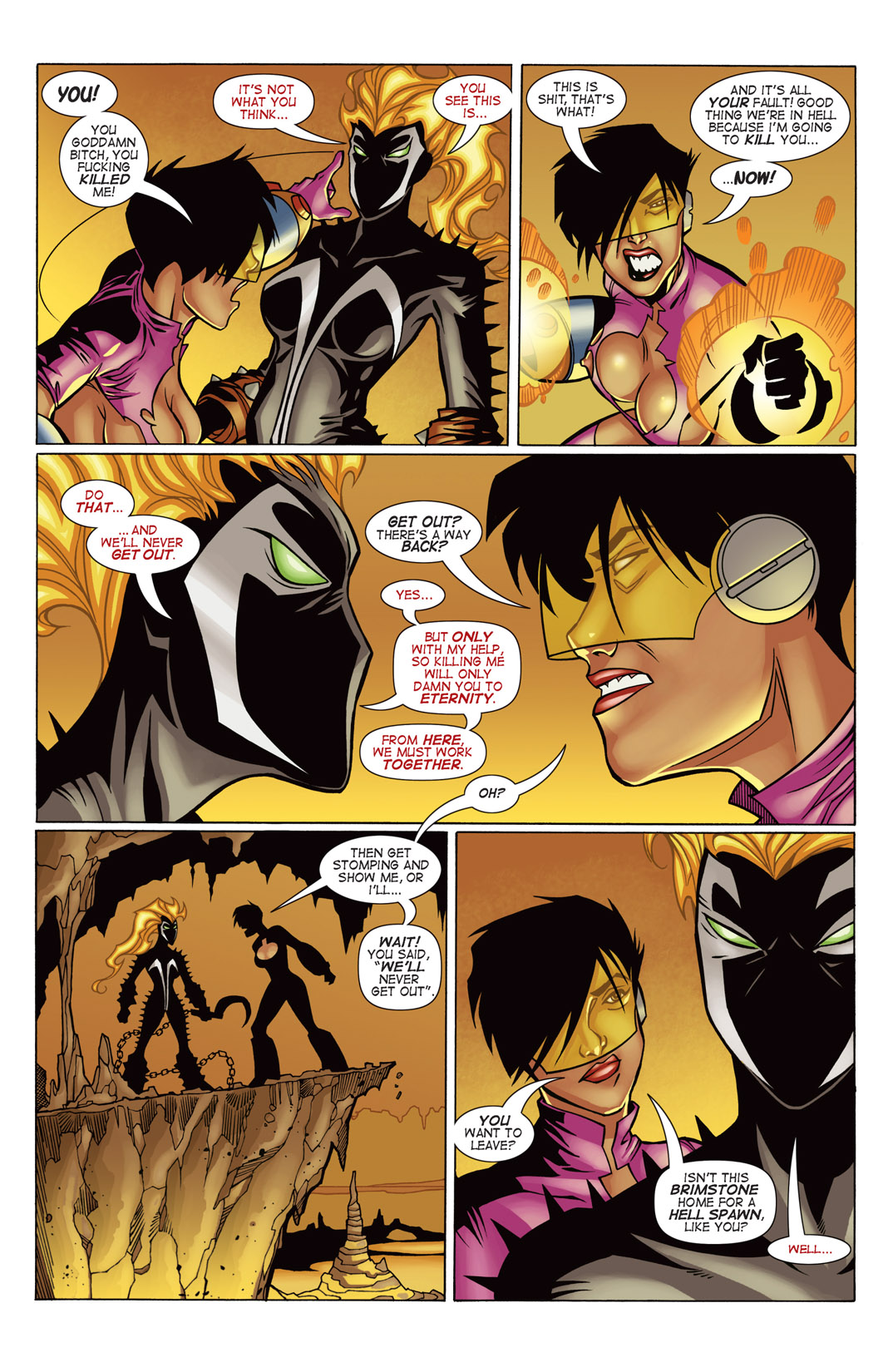 Read online Bomb Queen IV: Suicide Bomber comic -  Issue #4 - 5