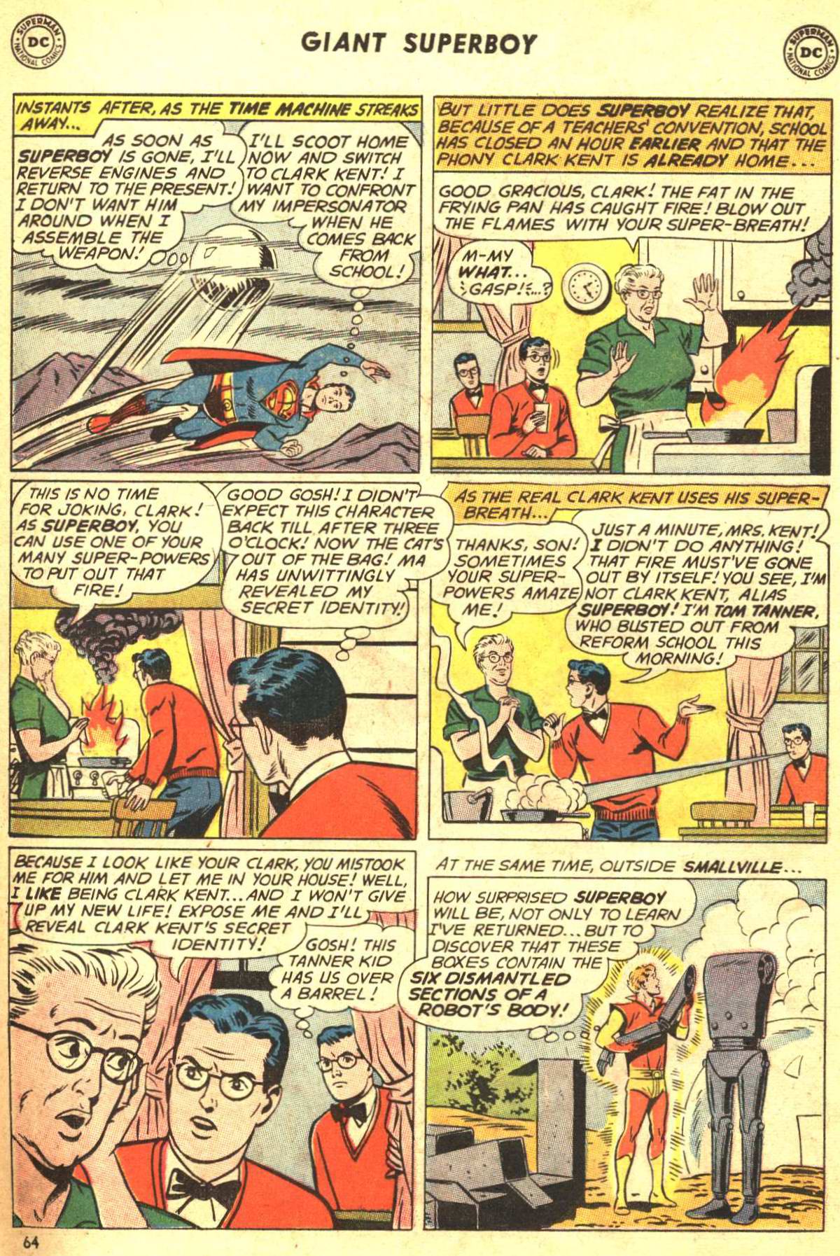 Read online Superboy (1949) comic -  Issue #147 - 60