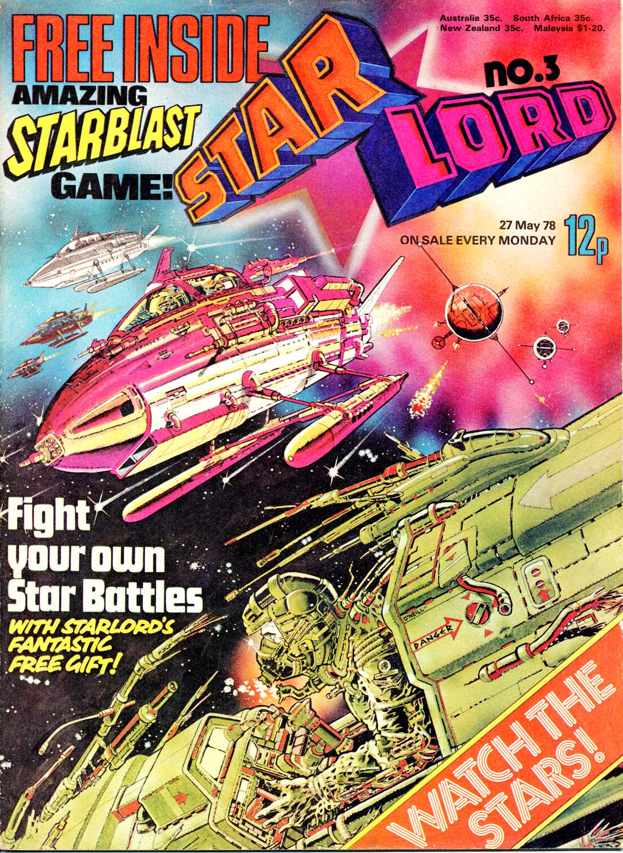 Read online Starlord comic -  Issue #3 - 1