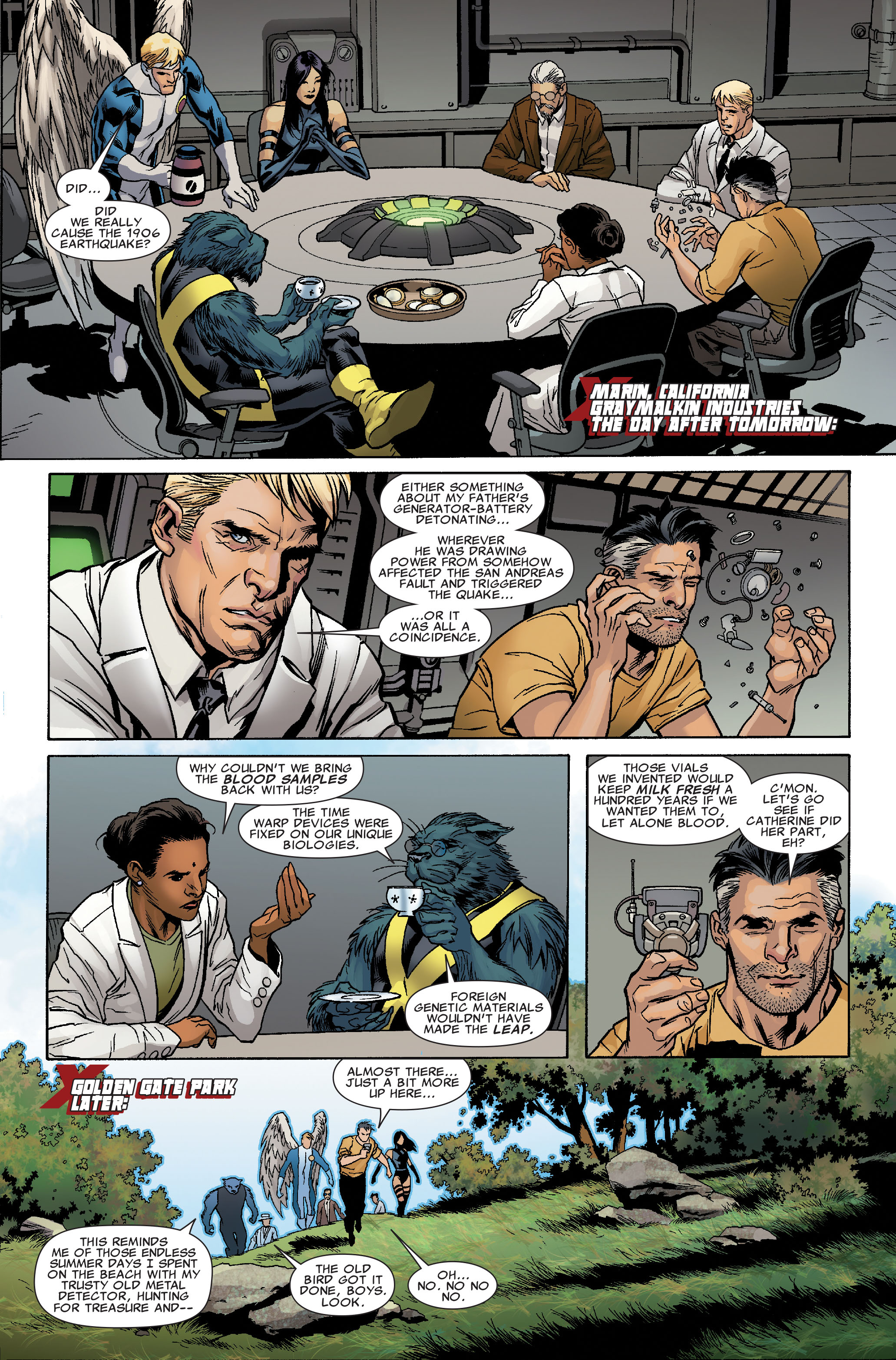 Read online Uncanny X-Men: Sisterhood comic -  Issue # TPB - 145