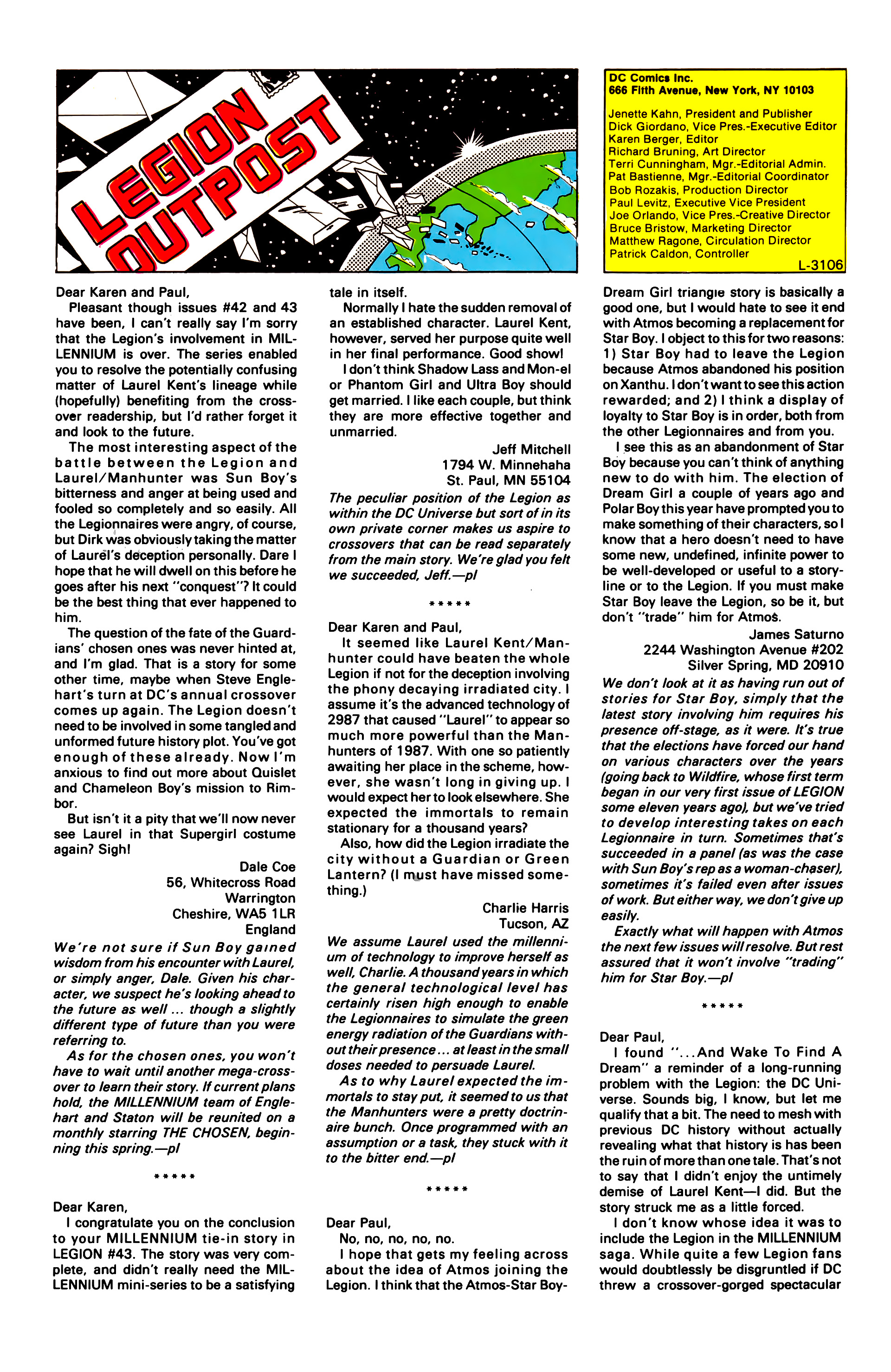 Legion of Super-Heroes (1984) 47 Page 28