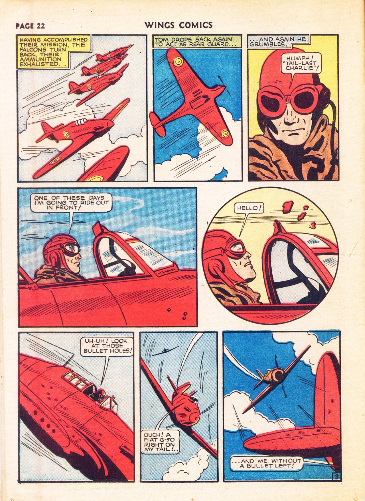 Read online Wings Comics comic -  Issue #8 - 24