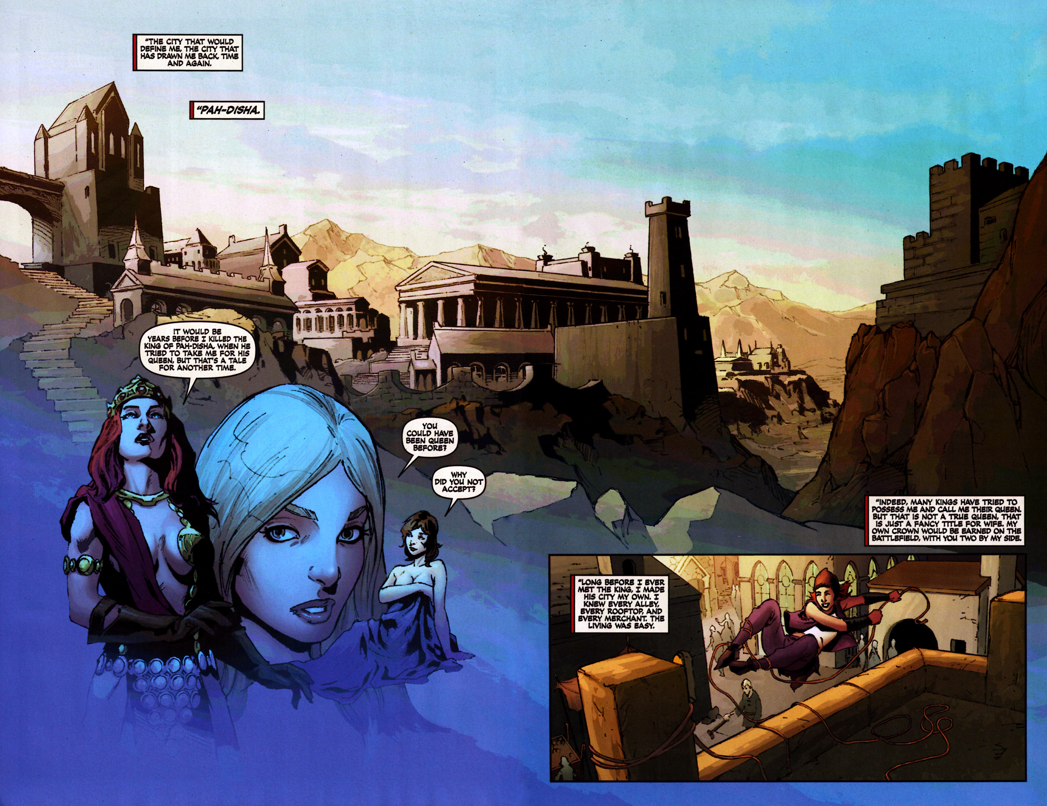Read online Queen Sonja comic -  Issue #11 - 16