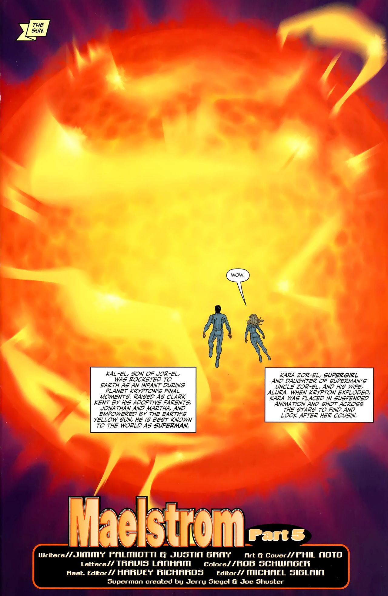 Read online Superman/Supergirl: Maelstrom comic -  Issue #5 - 2