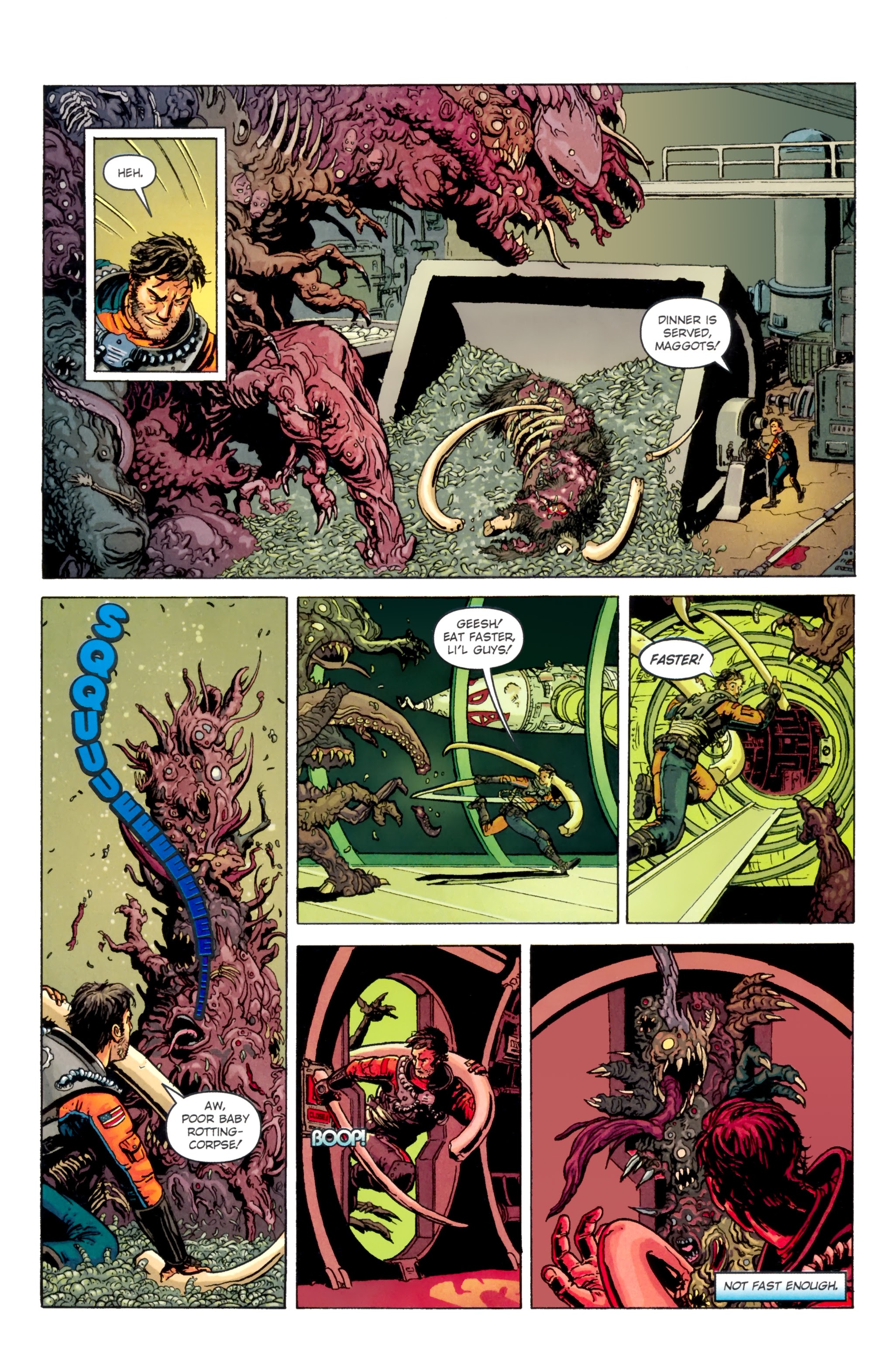 Read online Fear Agent comic -  Issue #21 - 31