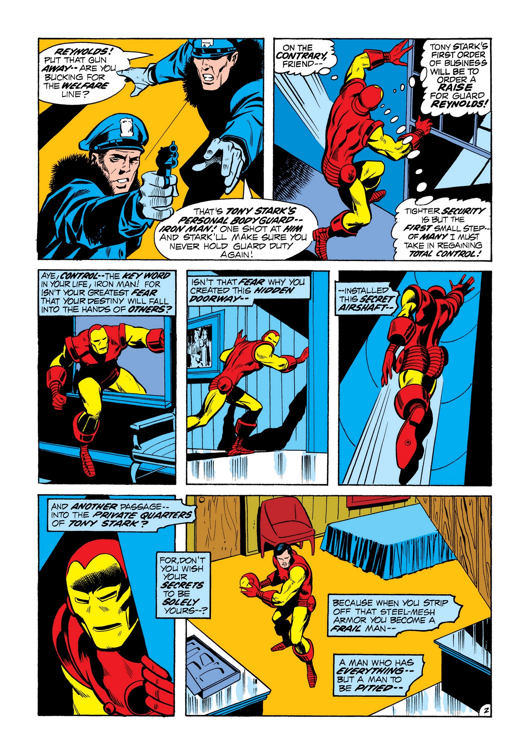 Read online Marvel Masterworks: The Invincible Iron Man comic -  Issue # TPB 8 (Part 2) - 90