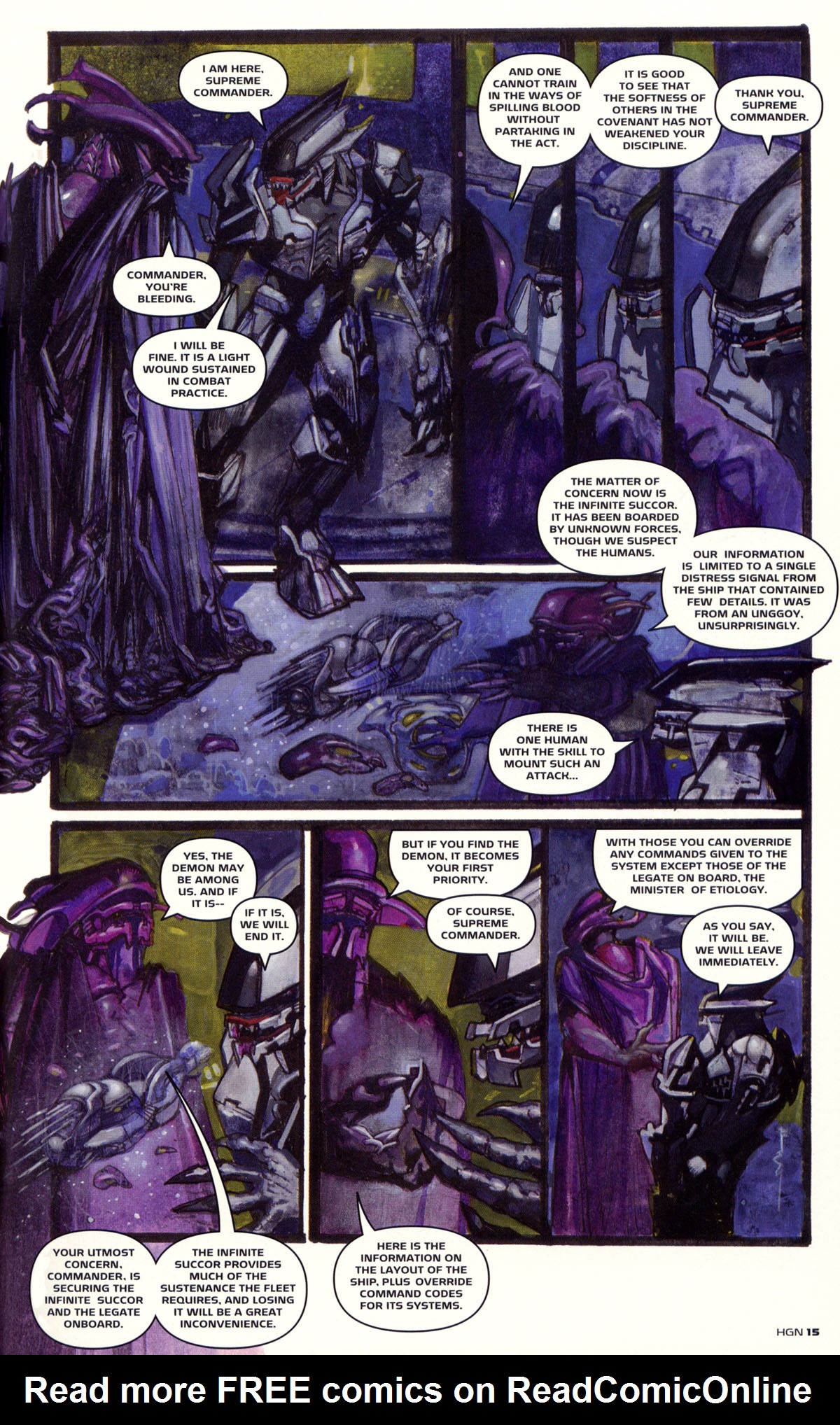 Read online Halo Graphic Novel comic -  Issue # TPB - 16