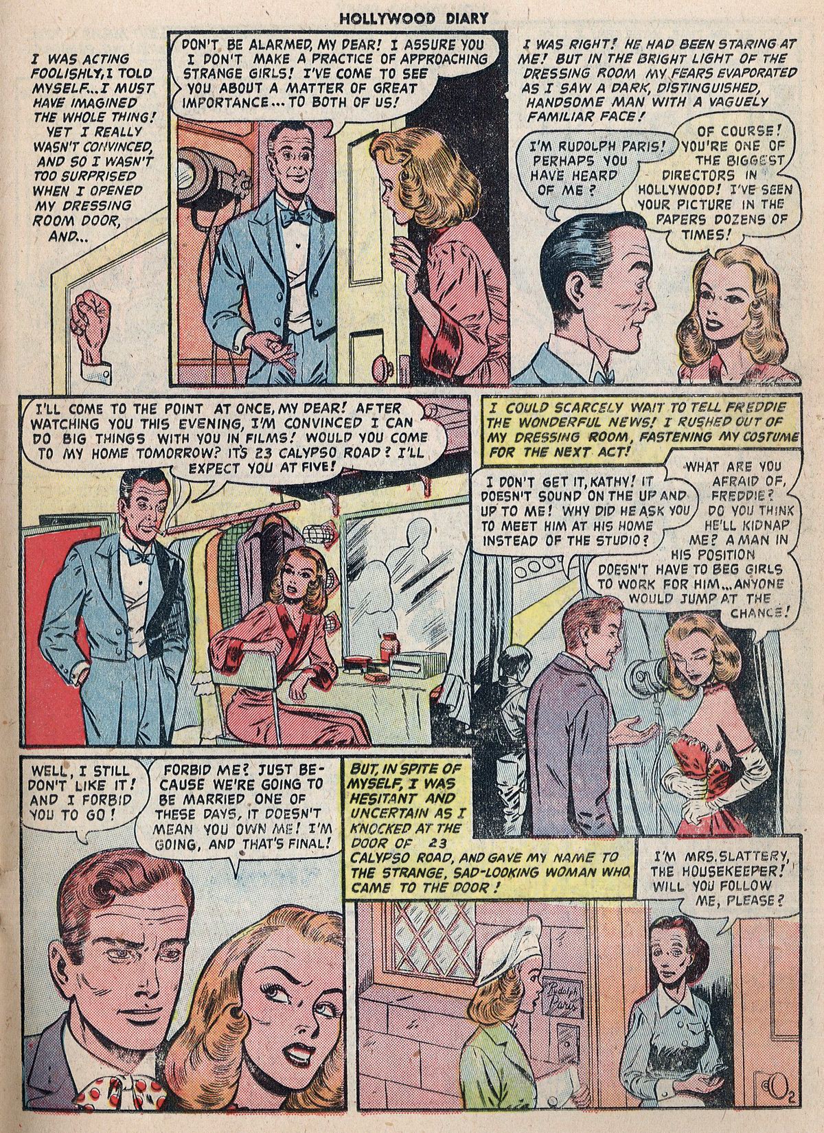 Read online Hollywood Diary comic -  Issue #1 - 19