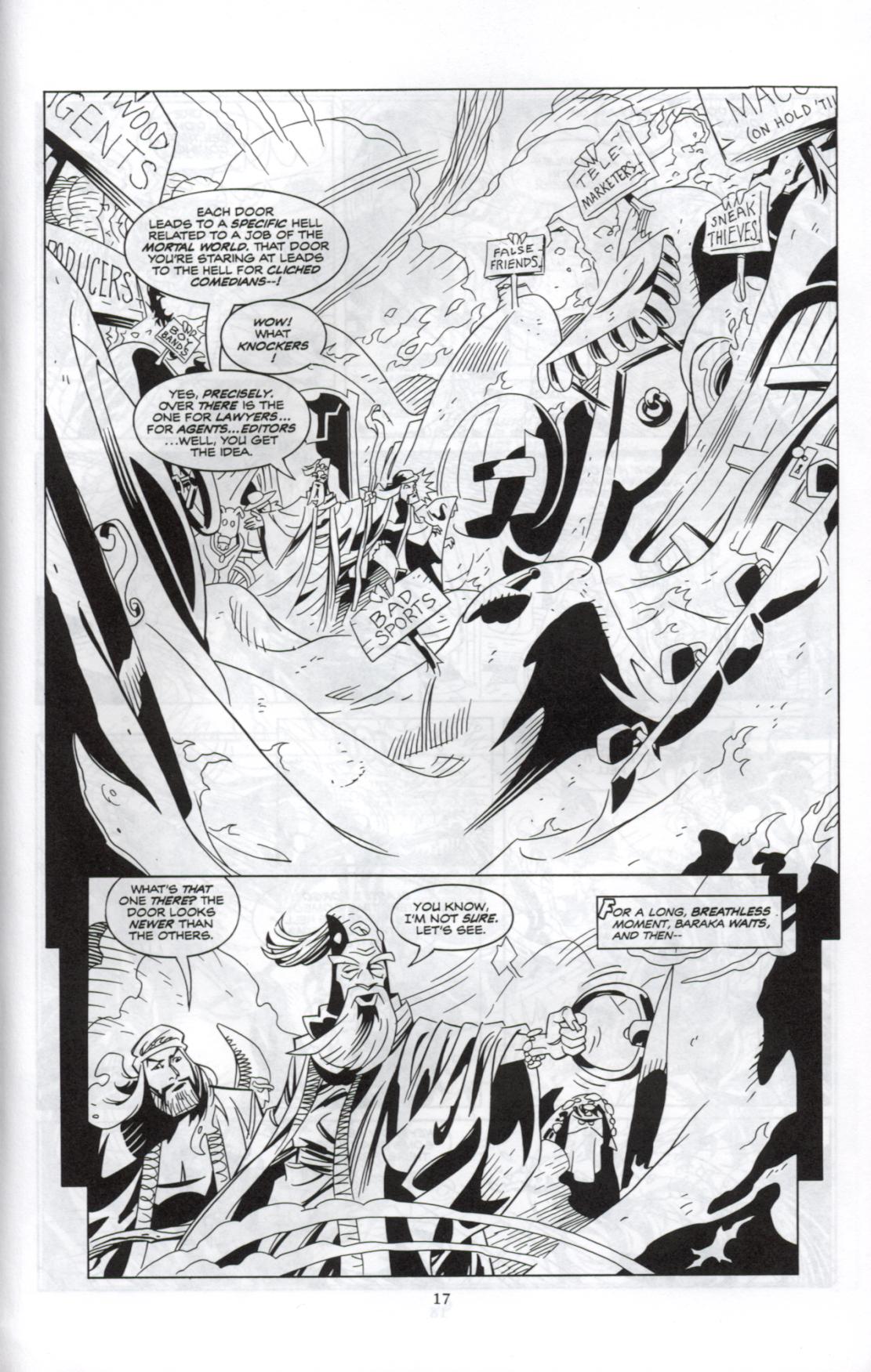 Read online Soulsearchers and Company comic -  Issue #51 - 17