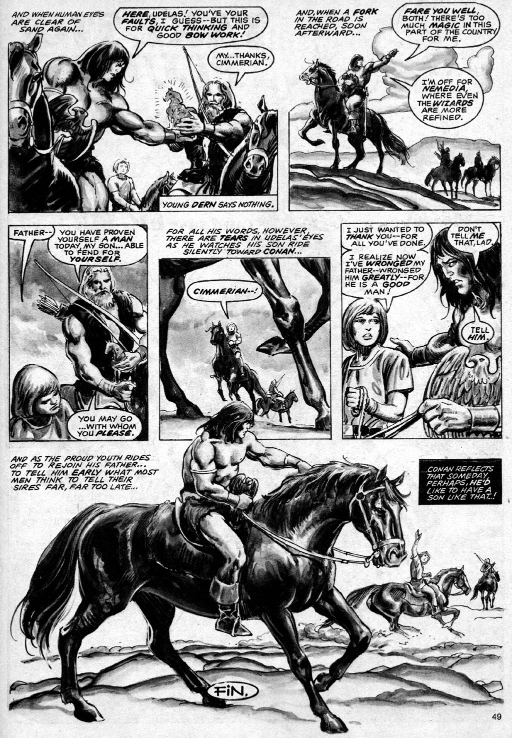 Read online The Savage Sword Of Conan comic -  Issue #69 - 49