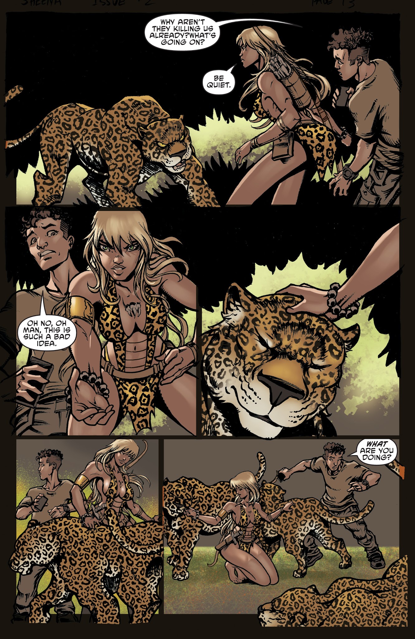 Read online Sheena: Queen Of The Jungle (2017) comic -  Issue # _TPB 1 - 57
