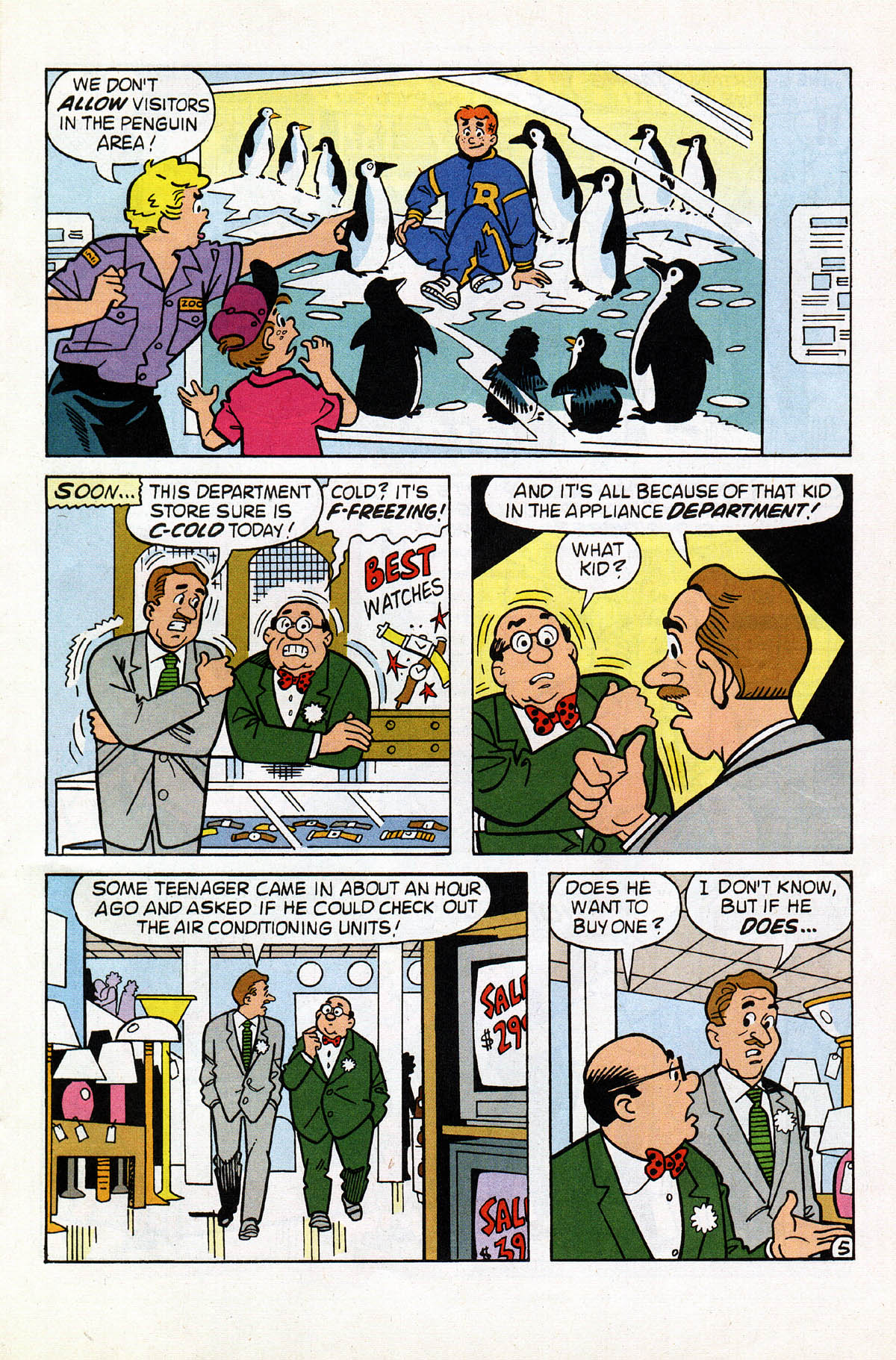 Read online Archie (1960) comic -  Issue #463 - 23