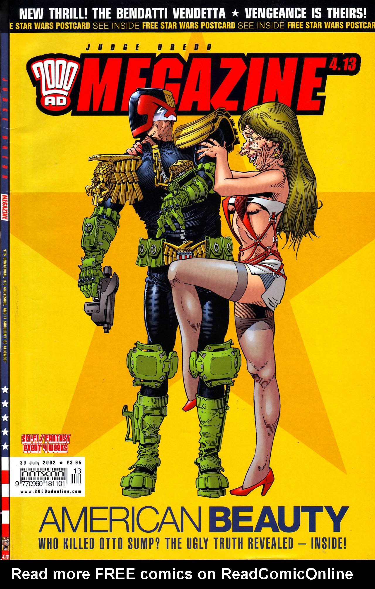 Read online Judge Dredd Megazine (vol. 4) comic -  Issue #13 - 1