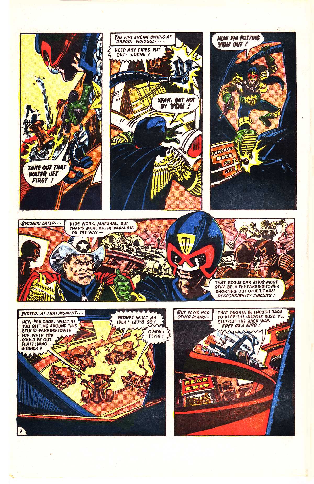 Read online Judge Dredd: The Early Cases comic -  Issue #6 - 16