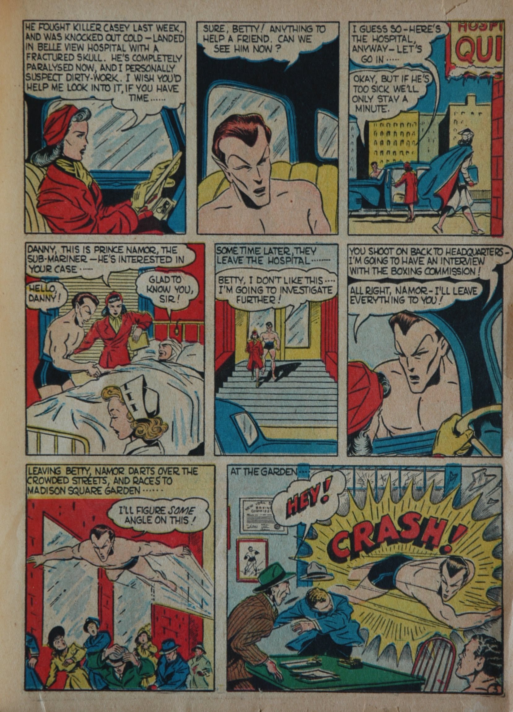 Read online Marvel Mystery Comics comic -  Issue #20 - 21