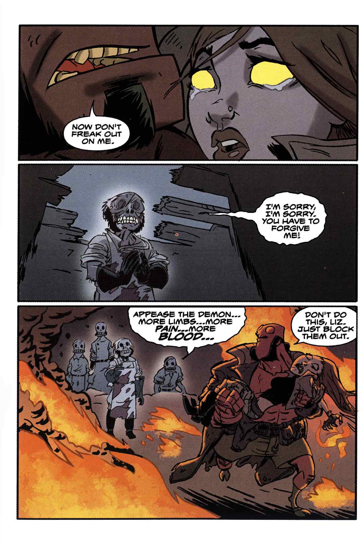 Read online Hellboy Animated: Phantom Limbs comic -  Issue # Full - 19