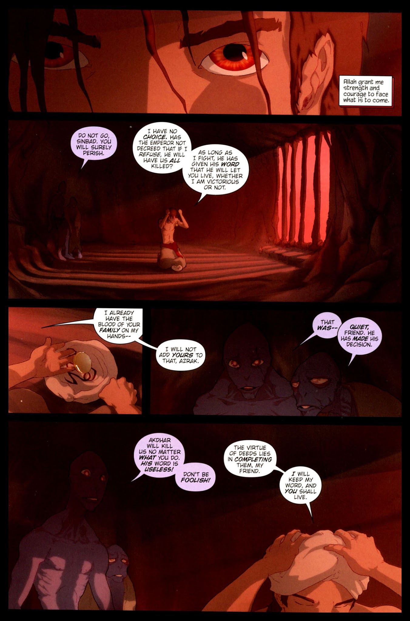 Read online Sinbad: Rogue of Mars comic -  Issue #1 - 8