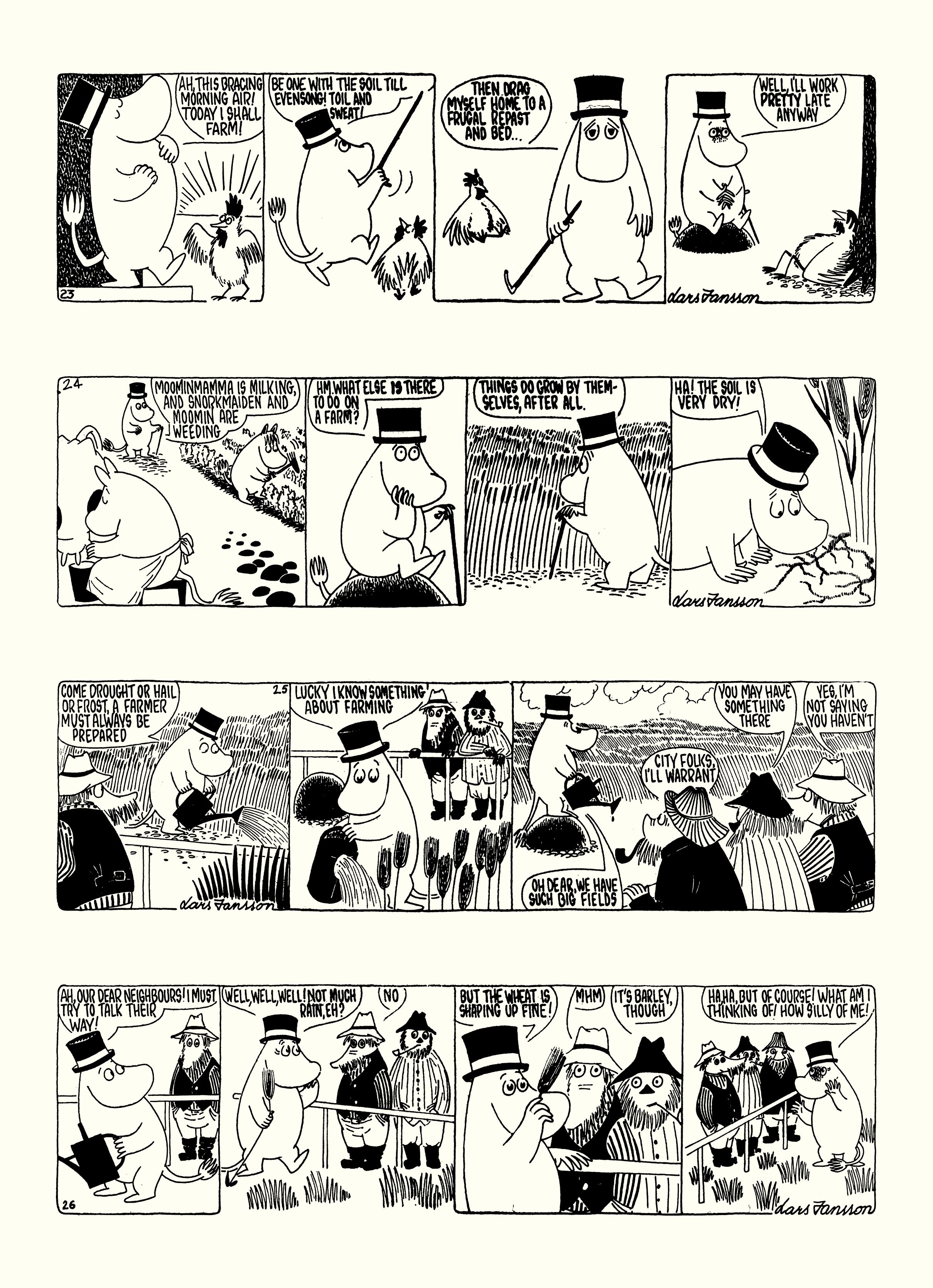 Read online Moomin: The Complete Lars Jansson Comic Strip comic -  Issue # TPB 7 - 54