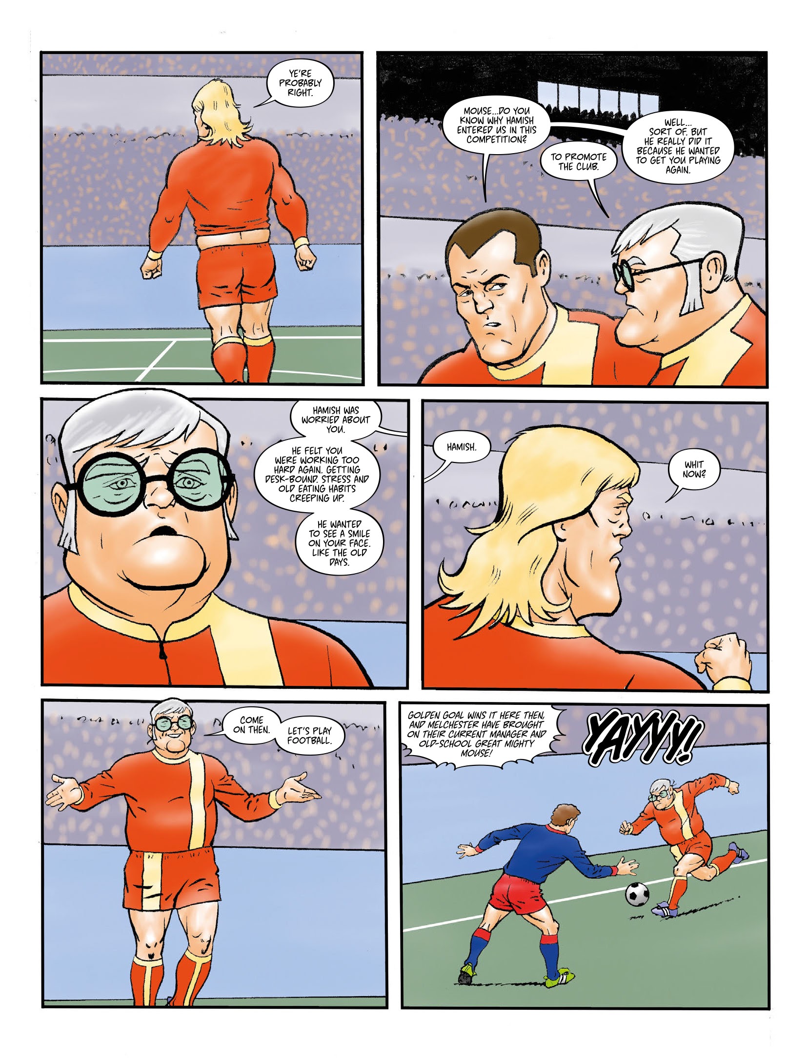 Read online Roy of the Rovers Summer Special 2020 comic -  Issue # Full - 47