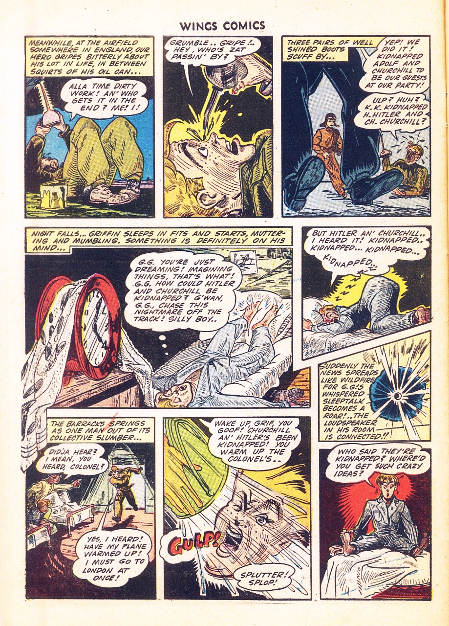 Read online Wings Comics comic -  Issue #34 - 16