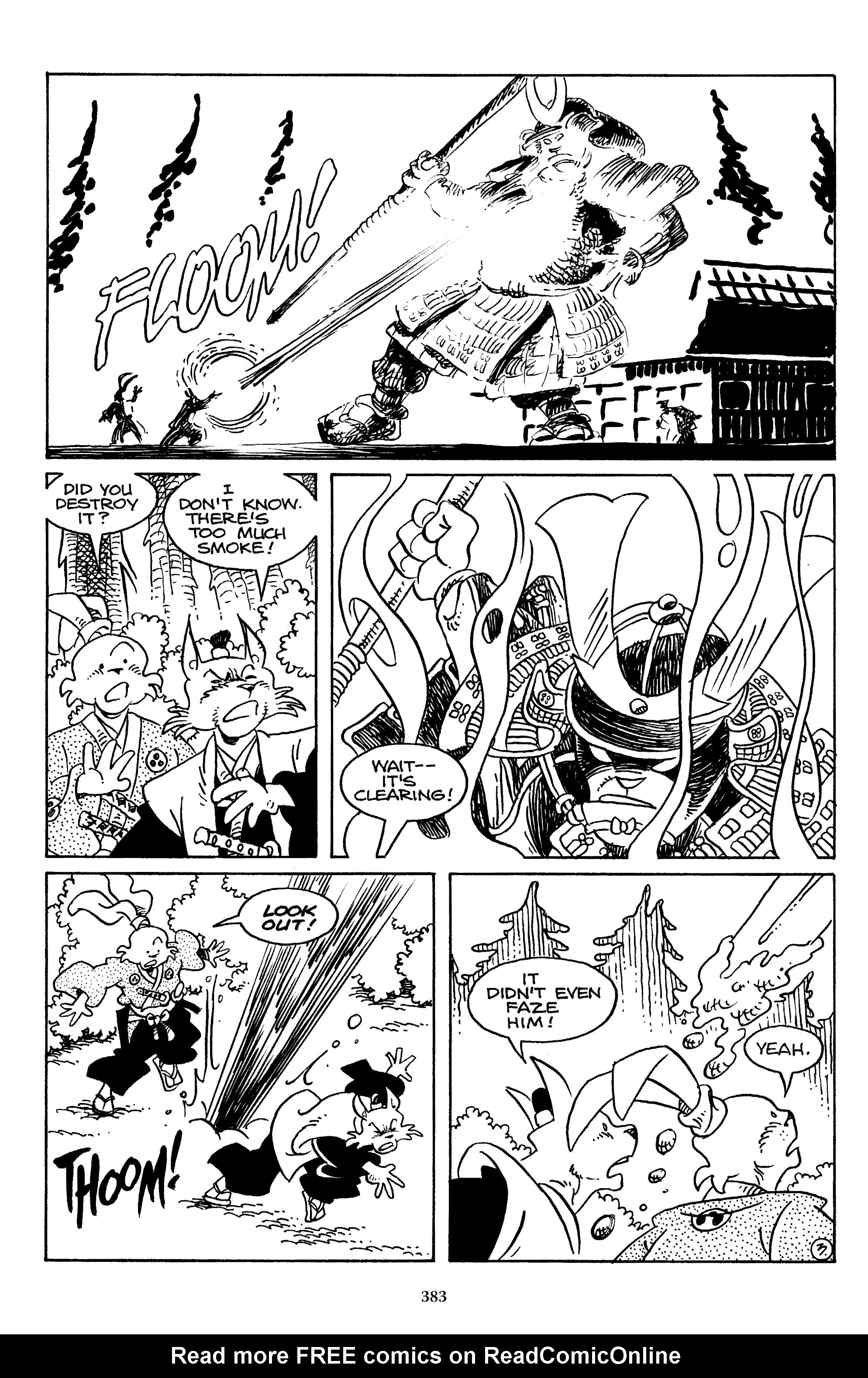 Read online The Usagi Yojimbo Saga comic -  Issue # TPB 4 - 380