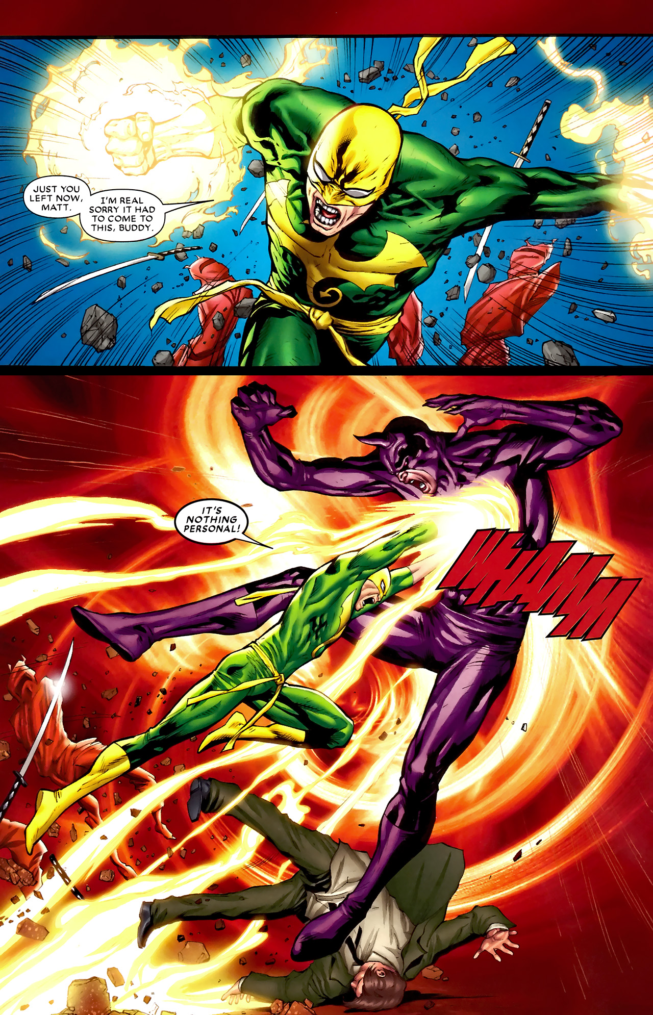 Read online Shadowland comic -  Issue #5 - 15