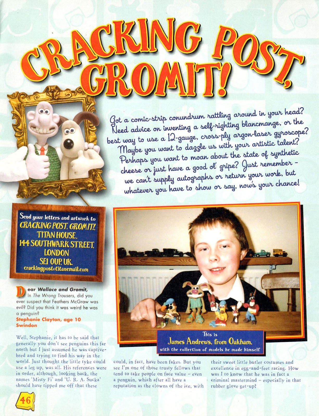 Wallace & Gromit Comic issue 12 - Page 44