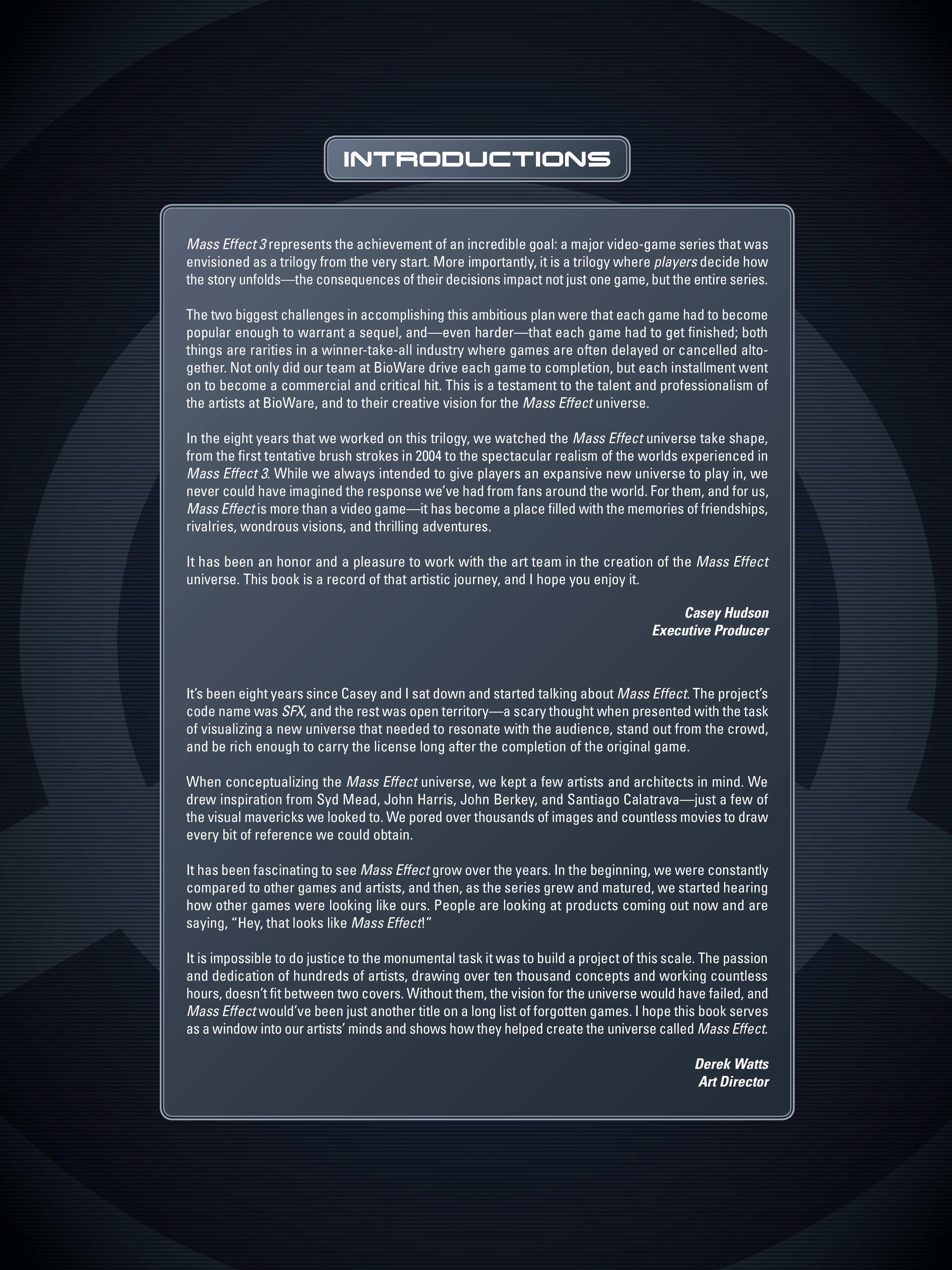 Read online The Art of the Mass Effect Universe comic -  Issue # TPB (Part 1) - 8